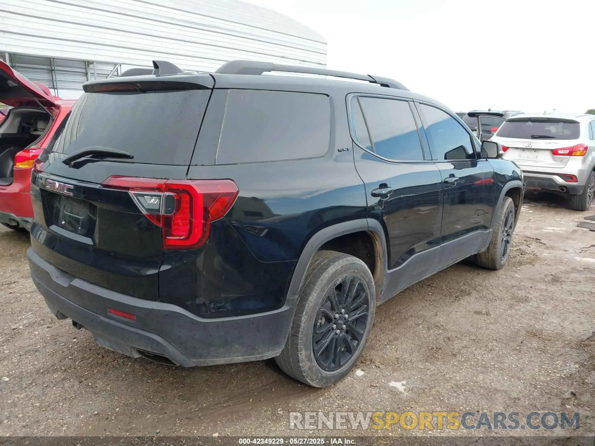 4 fotografías del automóvil dañado 1GKKNMLS1NZ175069 GMC ACADIA 2022