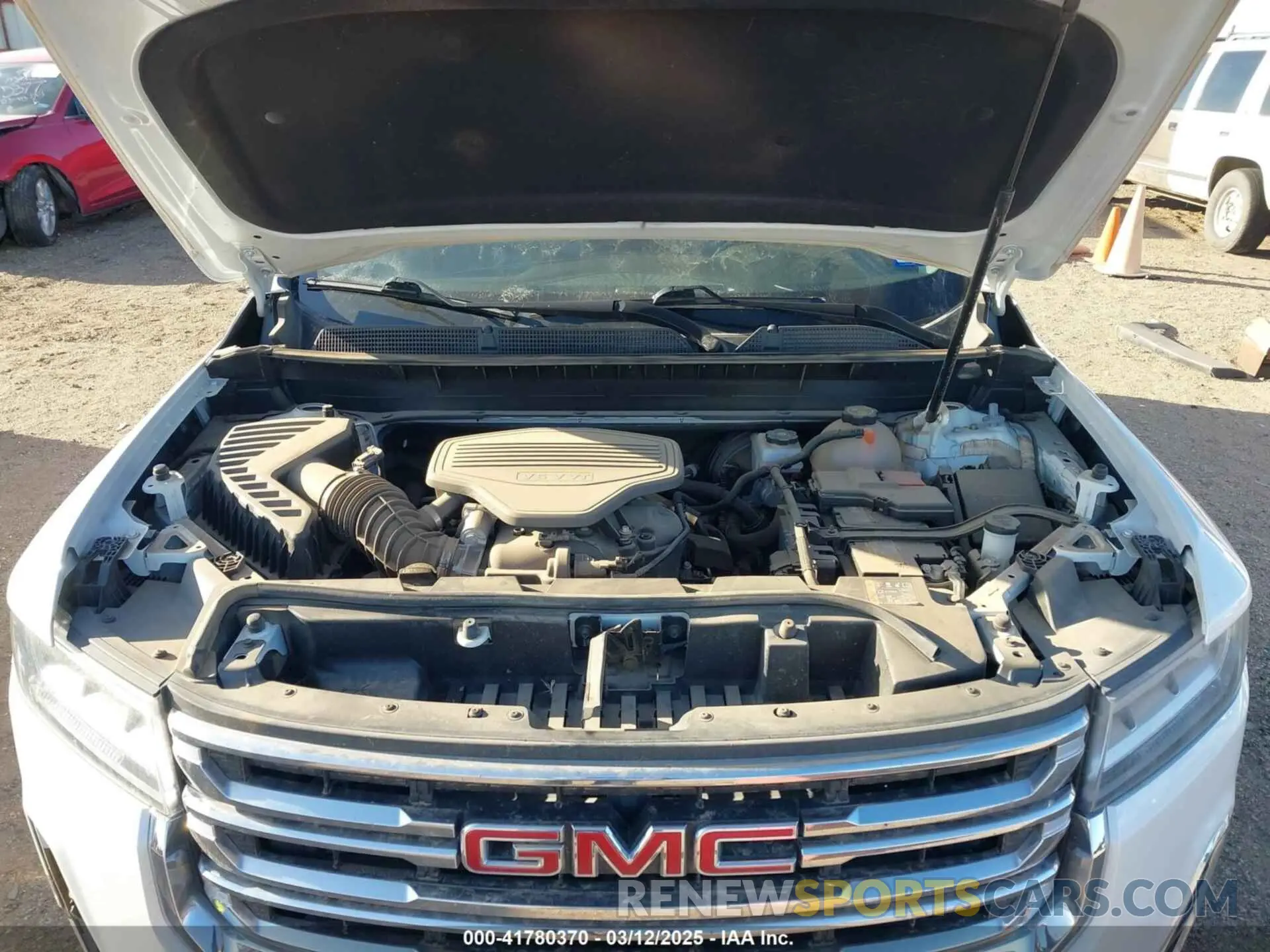10 fotografías del automóvil dañado 1GKKNMLS6NZ111299 GMC ACADIA 2022
