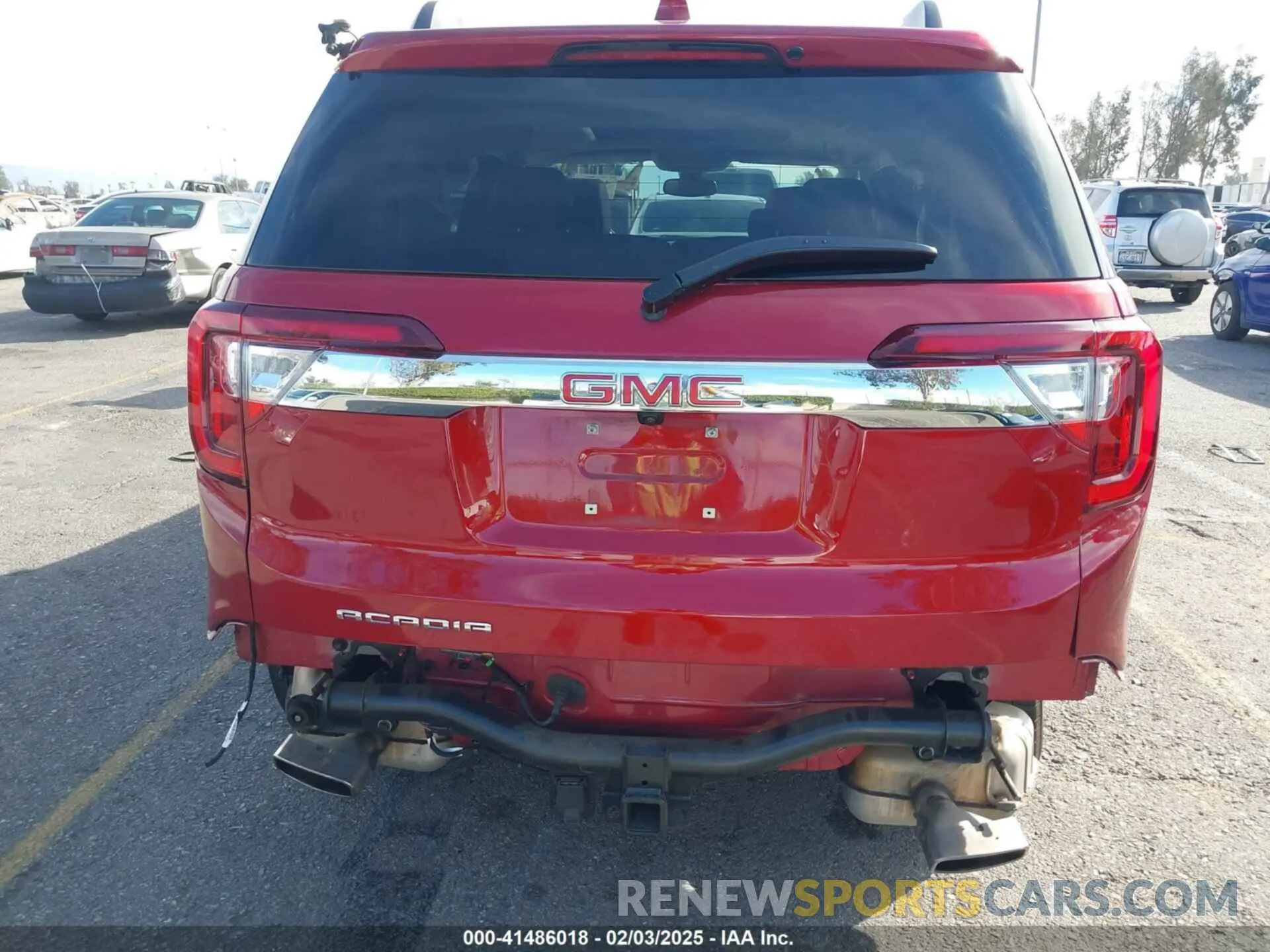 6 fotografías del automóvil dañado 1GKKNPLS7NZ139033 GMC ACADIA 2022