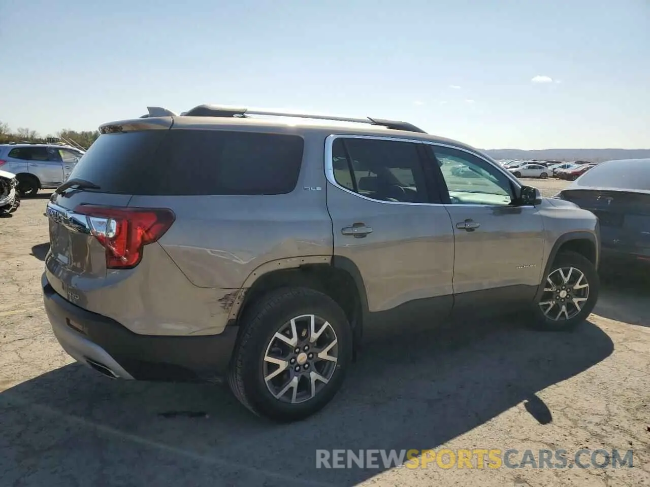 3 fotografías del automóvil dañado 1GKKNRL40NZ173070 GMC ACADIA 2022