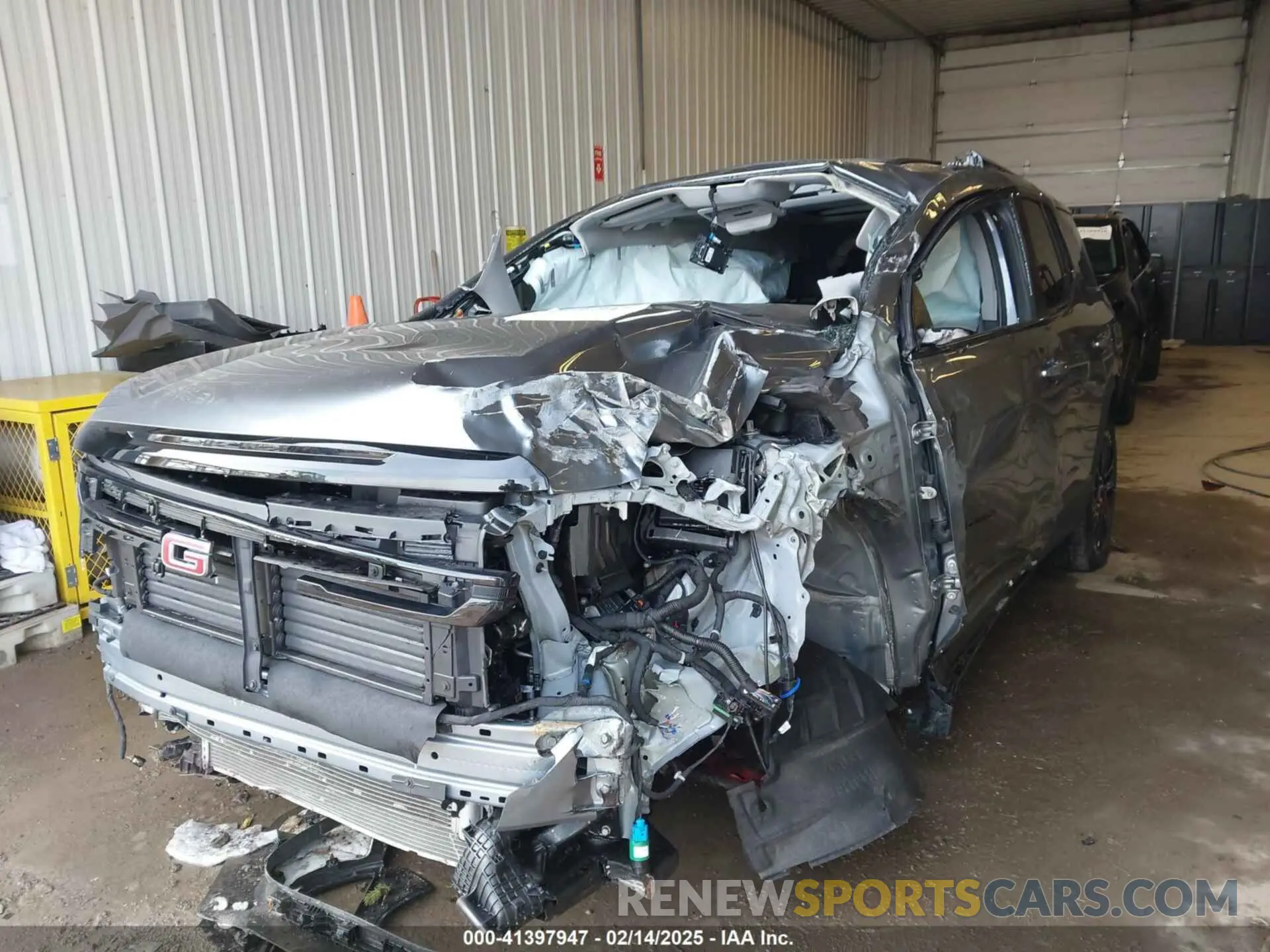 2 fotografías del automóvil dañado 1GKKNRL43NZ113686 GMC ACADIA 2022