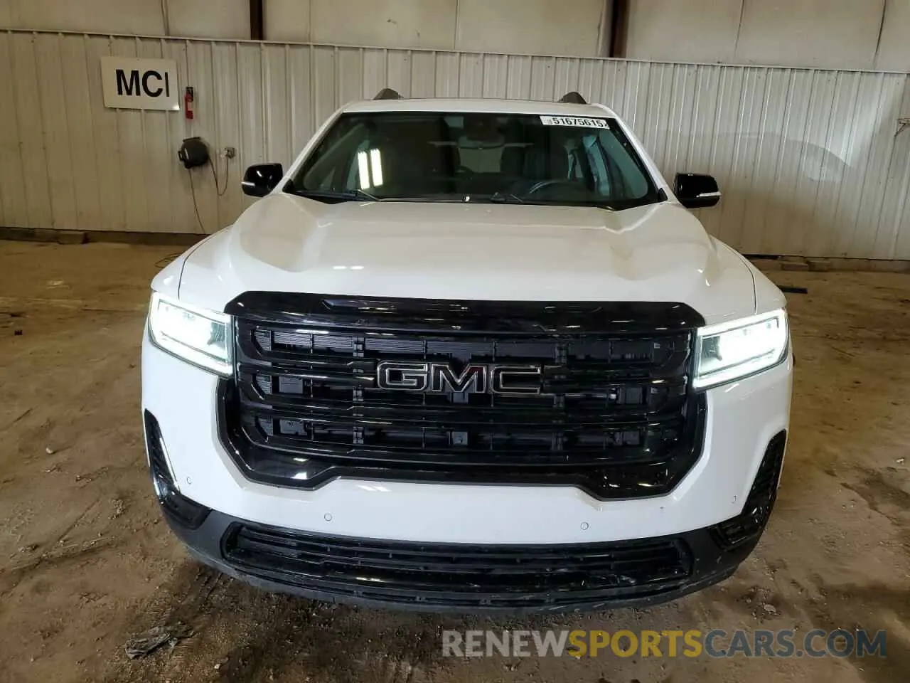 5 fotografías del automóvil dañado 1GKKNRL44NZ106908 GMC ACADIA 2022