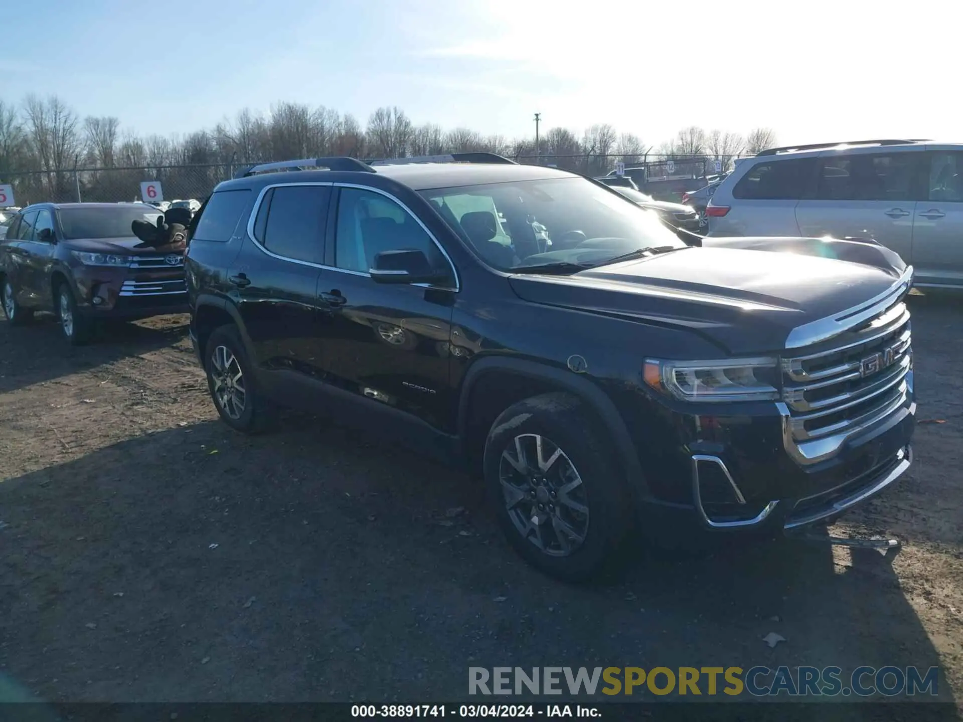 1 fotografías del automóvil dañado 1GKKNRL45NZ158192 GMC ACADIA 2022
