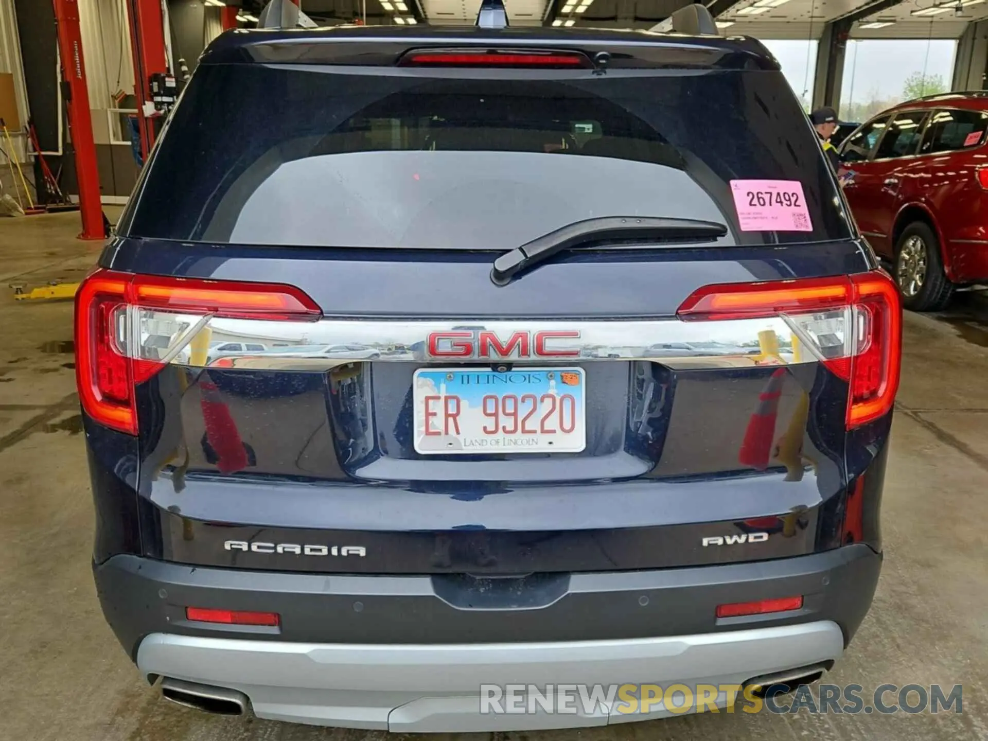 10 fotografías del automóvil dañado 1GKKNRL49NZ126474 GMC ACADIA 2022