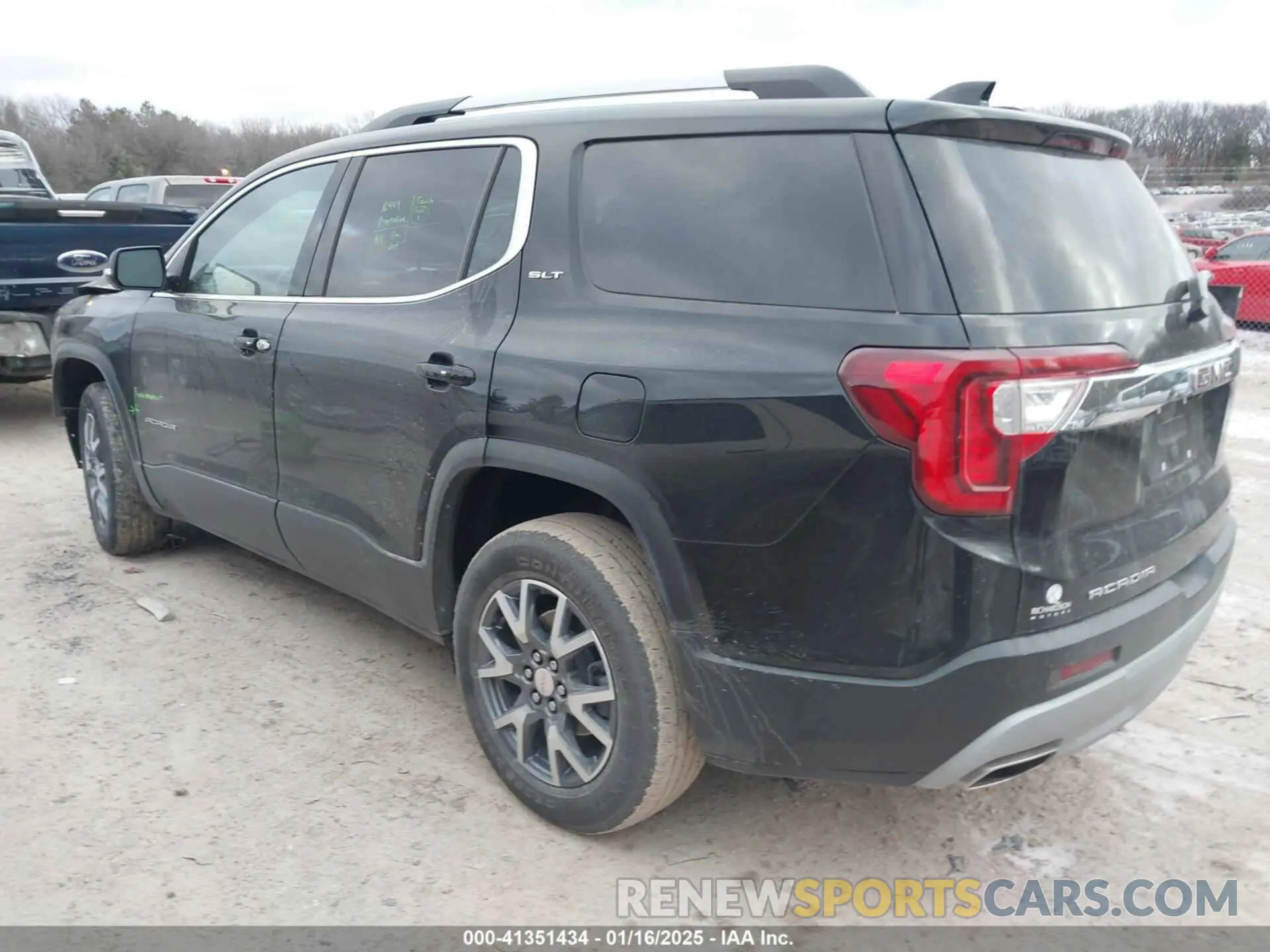 3 fotografías del automóvil dañado 1GKKNUL47NZ179614 GMC ACADIA 2022