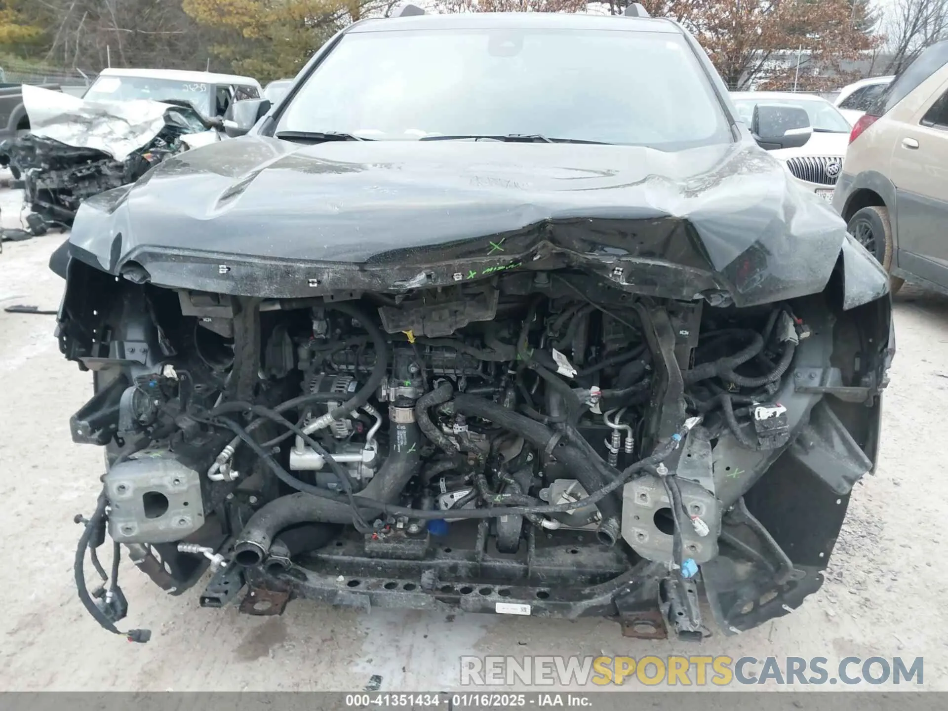 6 fotografías del automóvil dañado 1GKKNUL47NZ179614 GMC ACADIA 2022