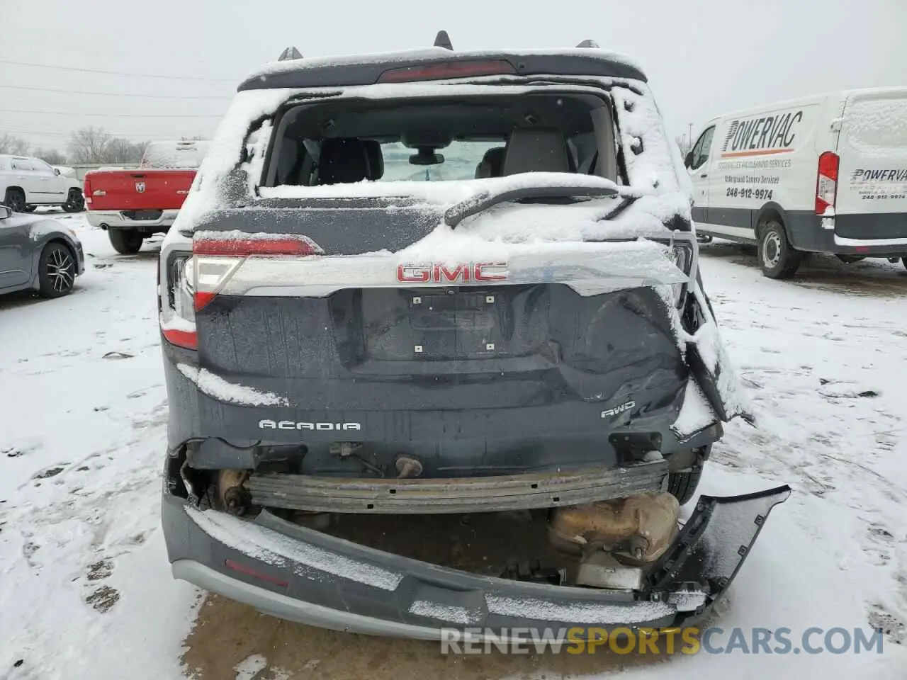 6 fotografías del automóvil dañado 1GKKNUL48NZ150848 GMC ACADIA 2022