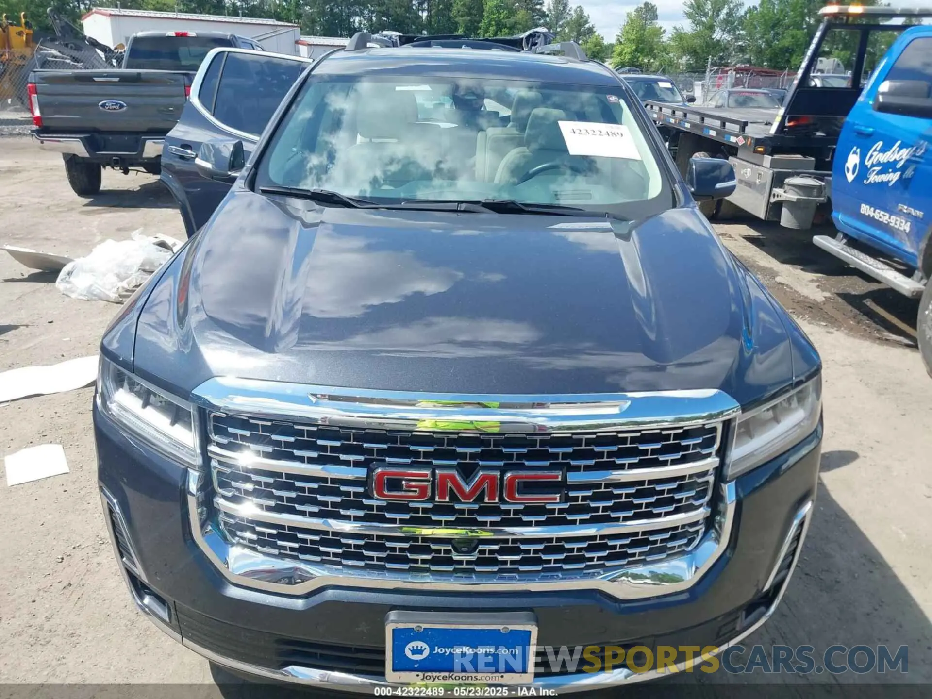 13 fotografías del automóvil dañado 1GKKNXLS0NZ168843 GMC ACADIA 2022