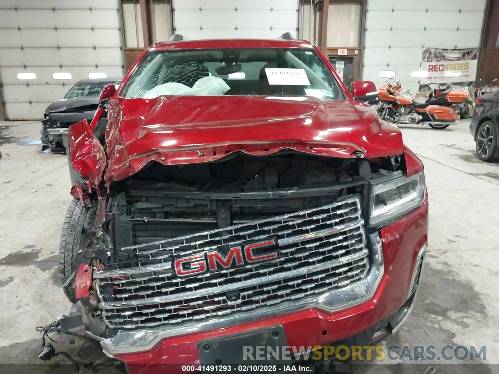 12 fotografías del automóvil dañado 1GKKNXLS2NZ114573 GMC ACADIA 2022