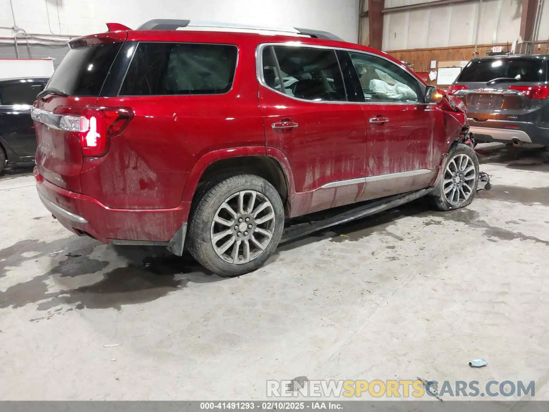 4 fotografías del automóvil dañado 1GKKNXLS2NZ114573 GMC ACADIA 2022