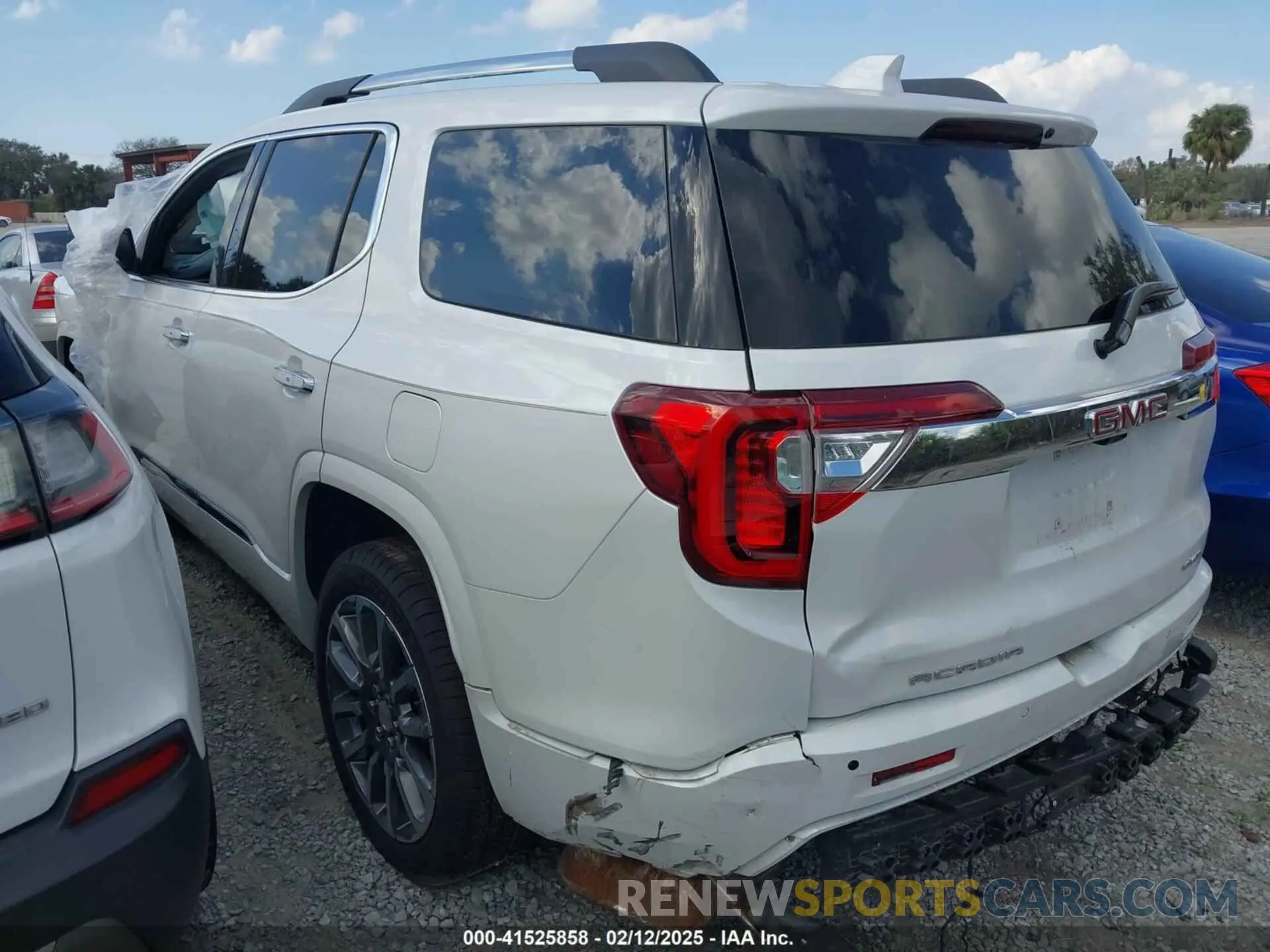 3 fotografías del automóvil dañado 1GKKNXLS6NZ139654 GMC ACADIA 2022