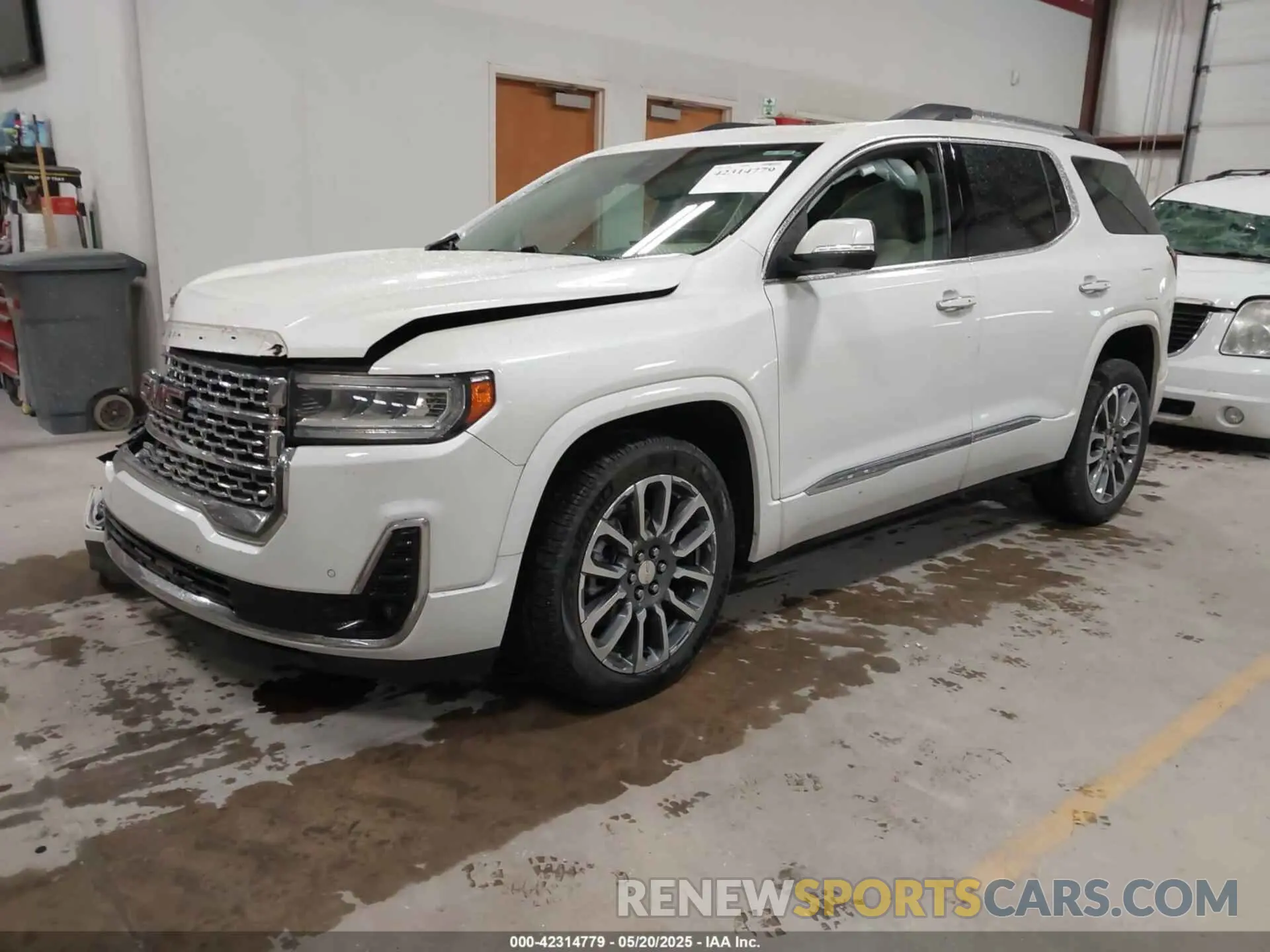 2 fotografías del automóvil dañado 1GKKNXLS8NZ103450 GMC ACADIA 2022
