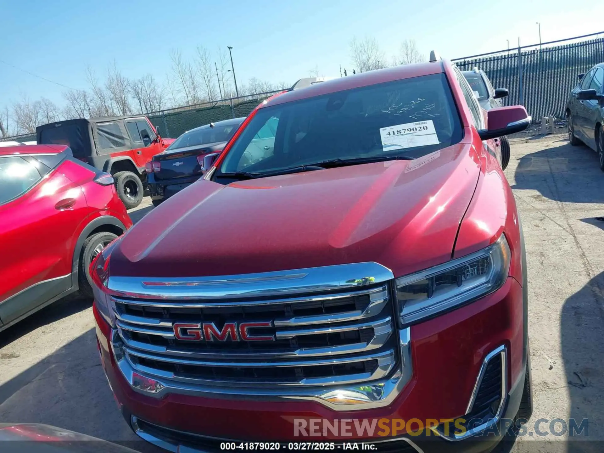 13 fotografías del automóvil dañado 1GKKNKL40PZ193524 GMC ACADIA 2023