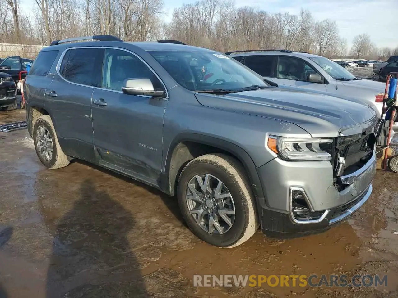 4 fotografías del automóvil dañado 1GKKNKL40PZ200844 GMC ACADIA 2023