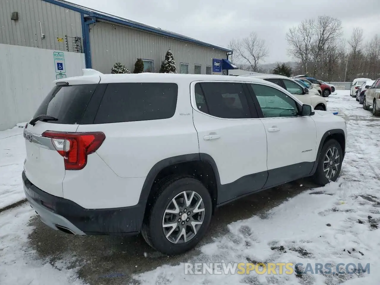 3 fotografías del automóvil dañado 1GKKNKL42PZ103547 GMC ACADIA 2023
