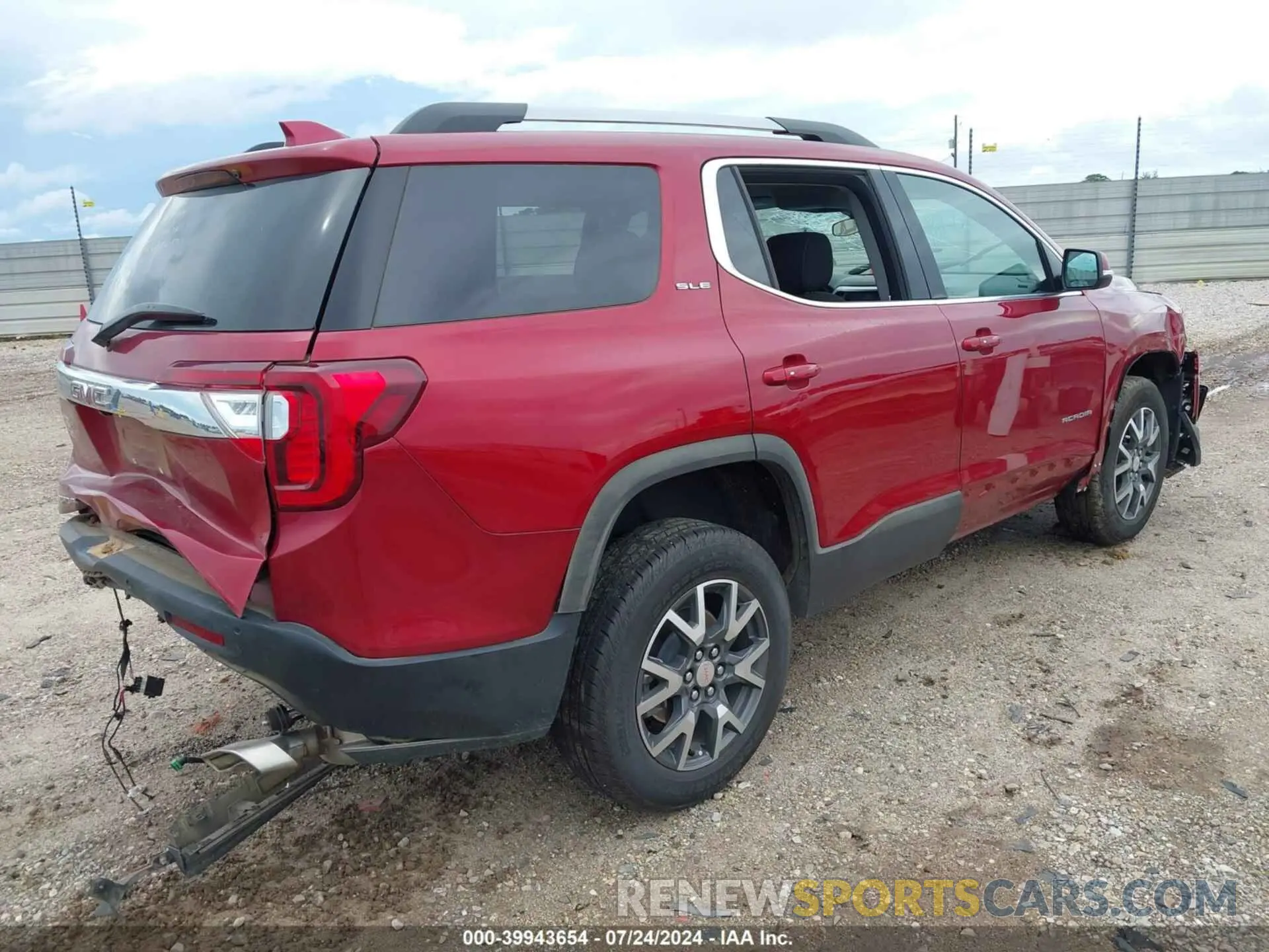 4 fotografías del automóvil dañado 1GKKNKL42PZ167121 GMC ACADIA 2023