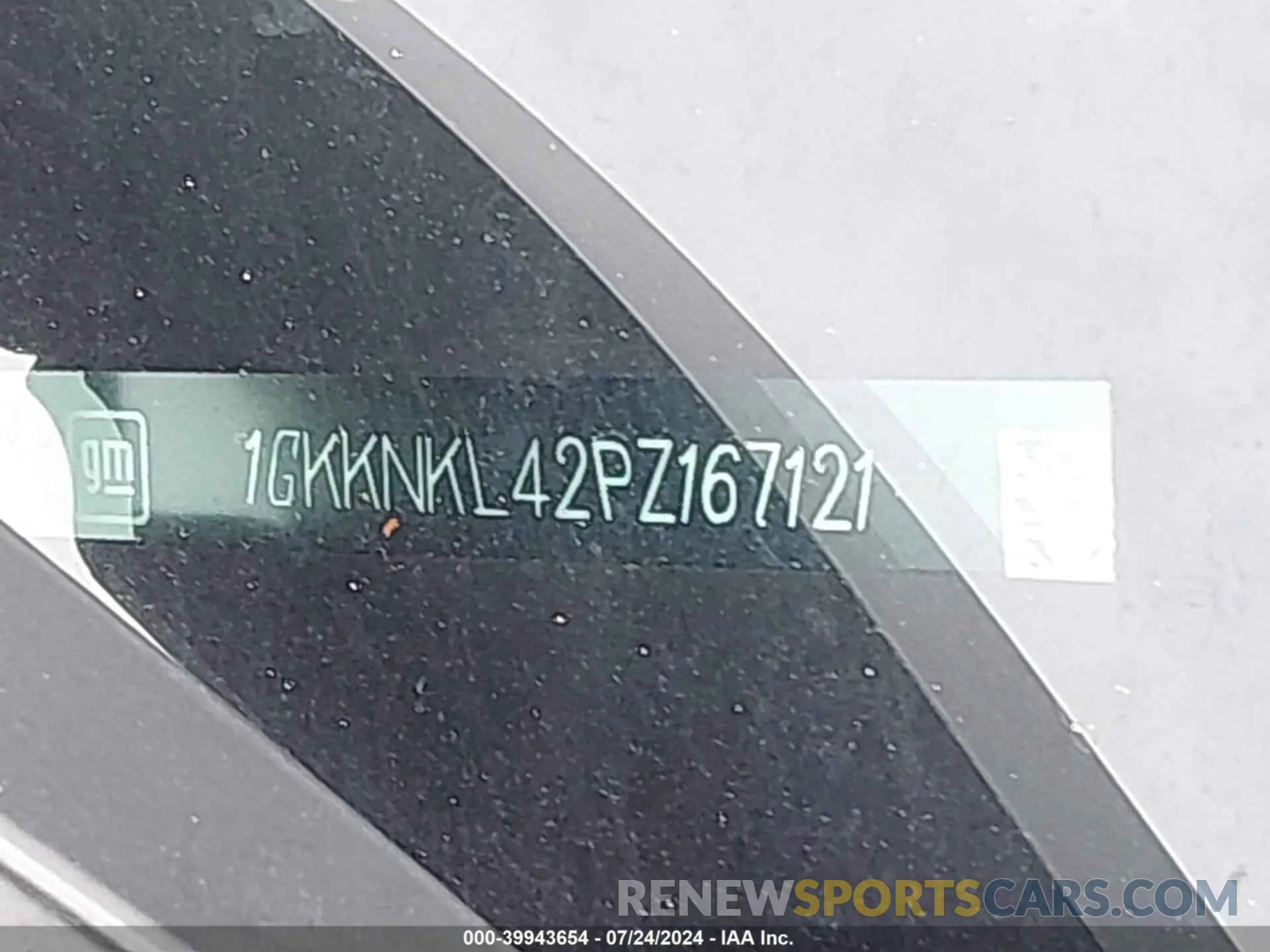 9 fotografías del automóvil dañado 1GKKNKL42PZ167121 GMC ACADIA 2023