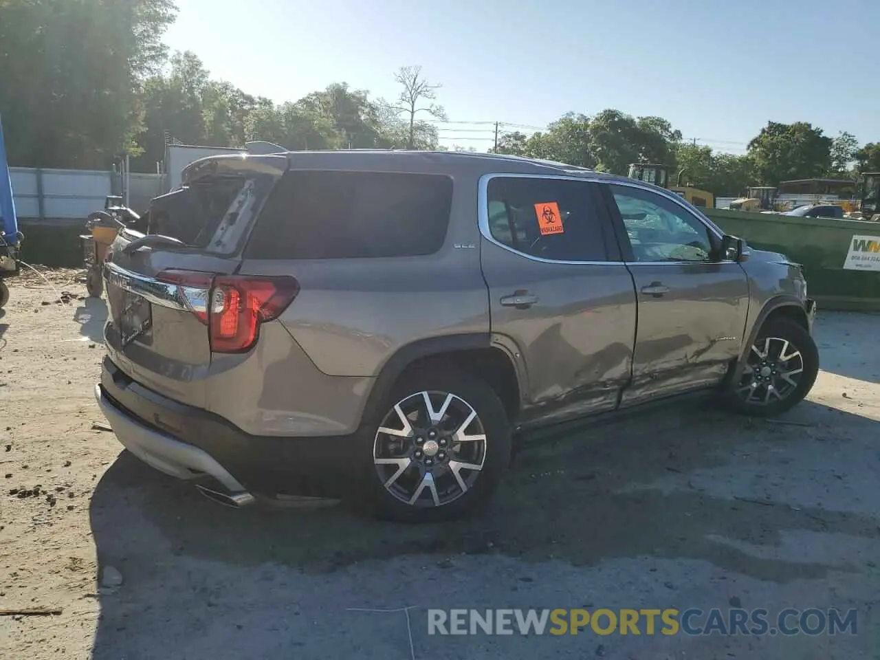 3 fotografías del automóvil dañado 1GKKNKL44PZ157349 GMC ACADIA 2023