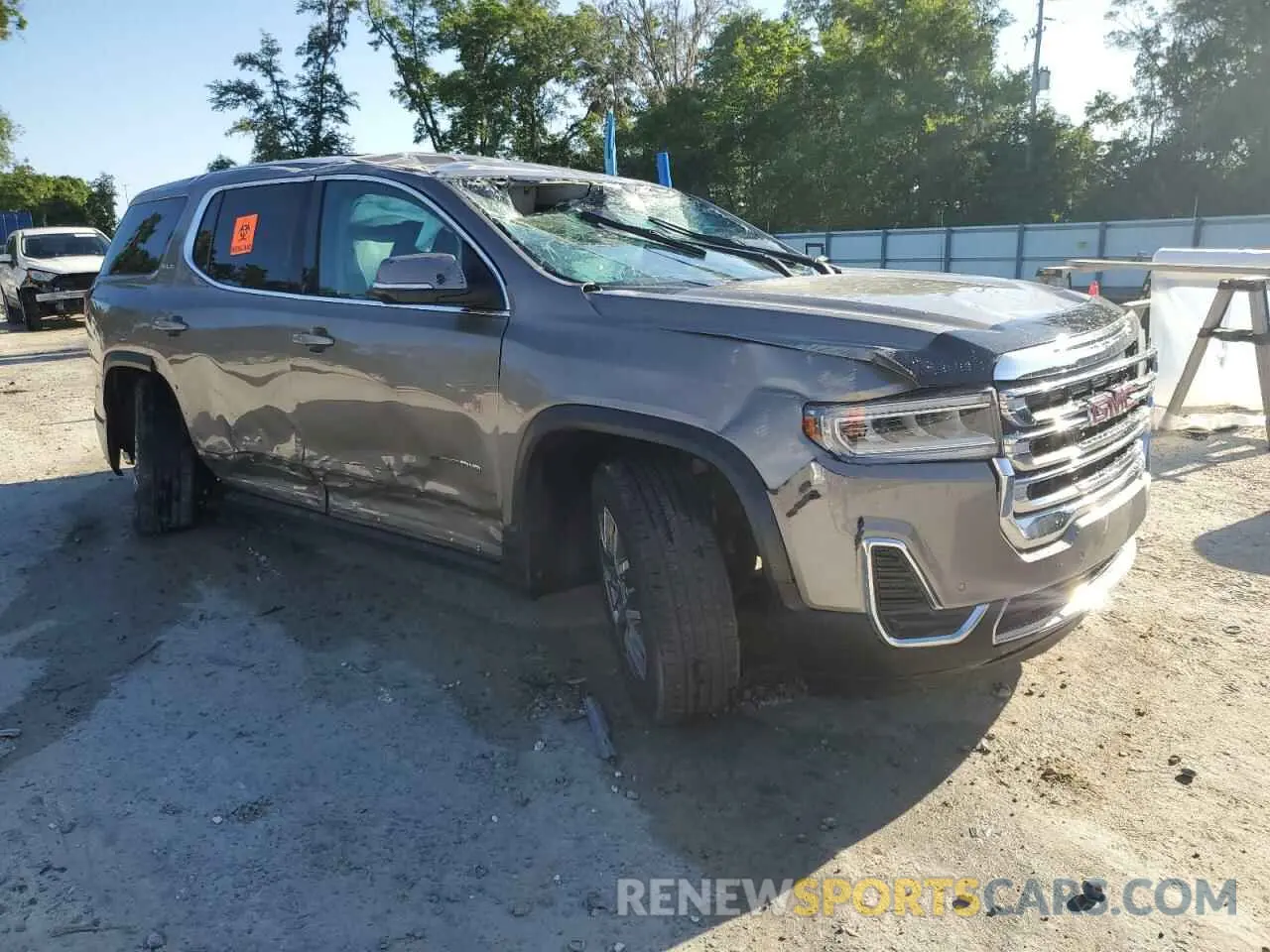 4 fotografías del automóvil dañado 1GKKNKL44PZ157349 GMC ACADIA 2023
