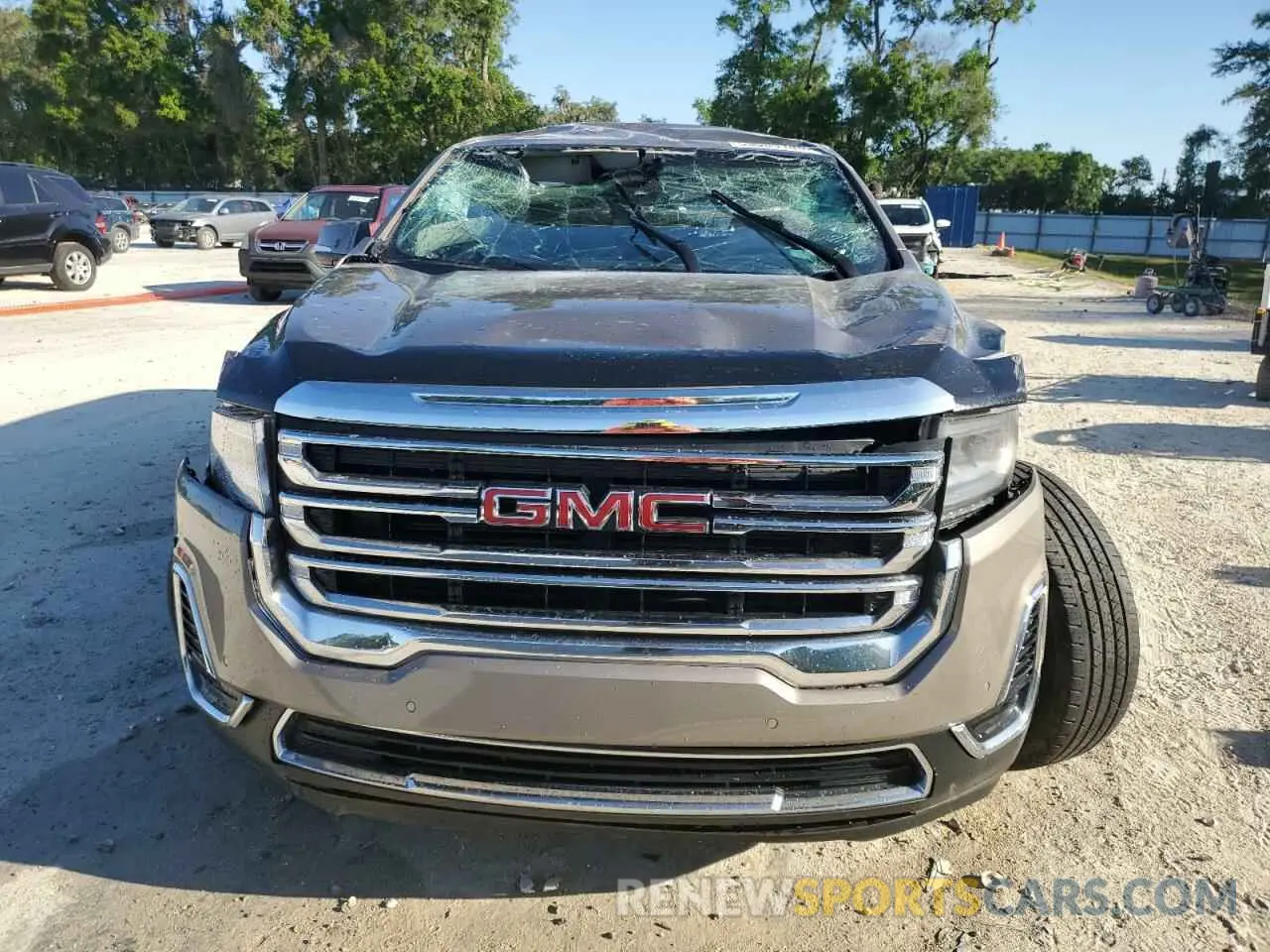 5 fotografías del automóvil dañado 1GKKNKL44PZ157349 GMC ACADIA 2023