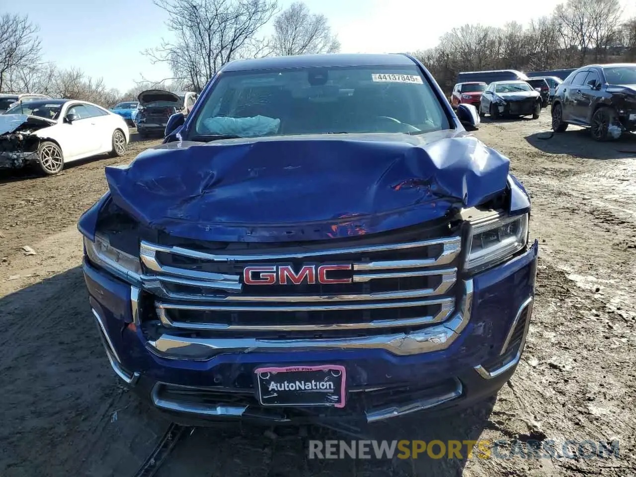 5 fotografías del automóvil dañado 1GKKNKL44PZ178606 GMC ACADIA 2023