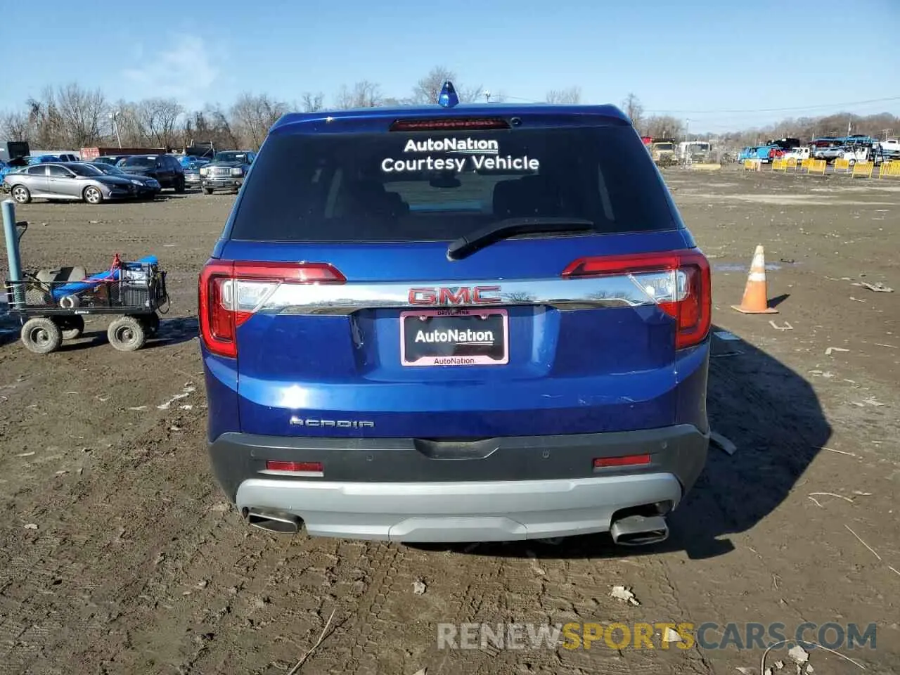 6 fotografías del automóvil dañado 1GKKNKL44PZ178606 GMC ACADIA 2023
