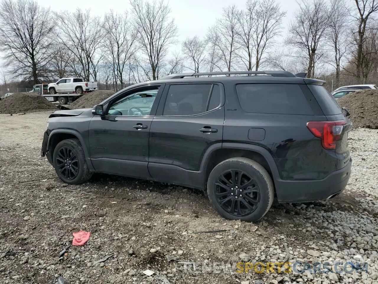 2 fotografías del automóvil dañado 1GKKNKL46PZ139337 GMC ACADIA 2023