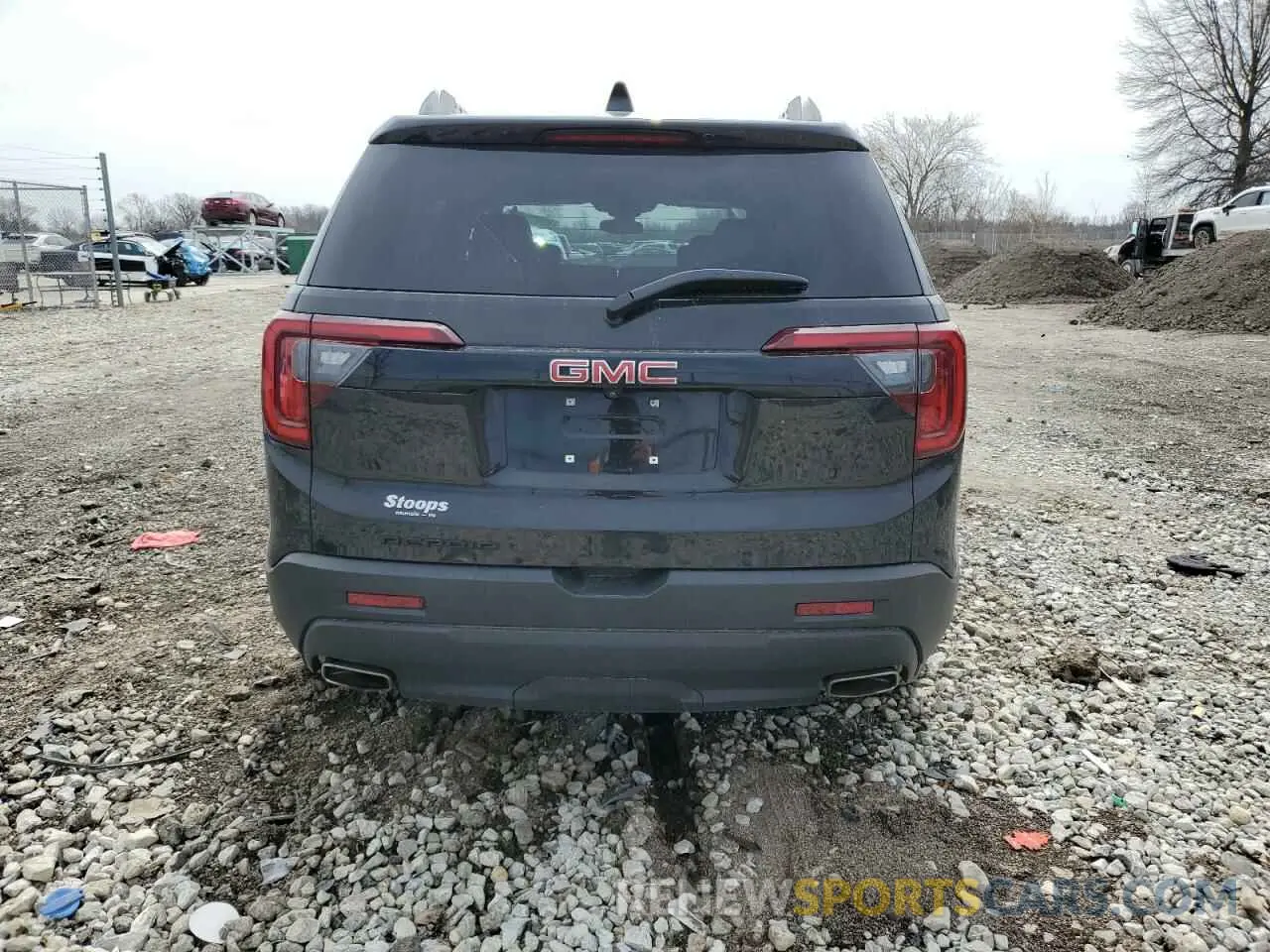 6 fotografías del automóvil dañado 1GKKNKL46PZ139337 GMC ACADIA 2023