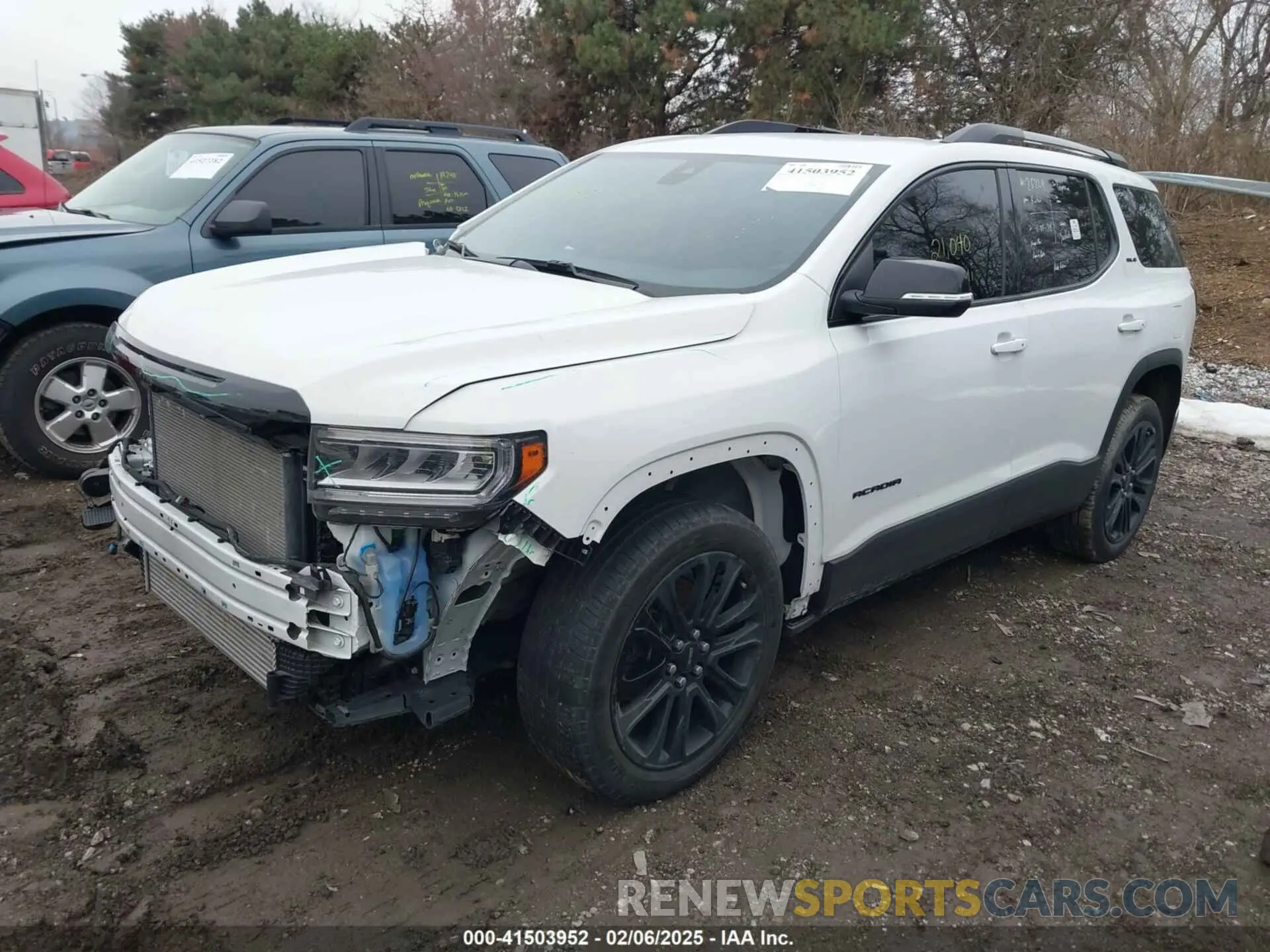 2 fotografías del automóvil dañado 1GKKNKL46PZ202405 GMC ACADIA 2023