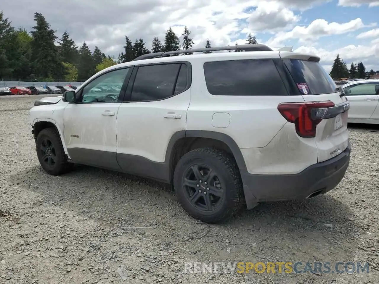 2 fotografías del automóvil dañado 1GKKNLLS0PZ205014 GMC ACADIA 2023