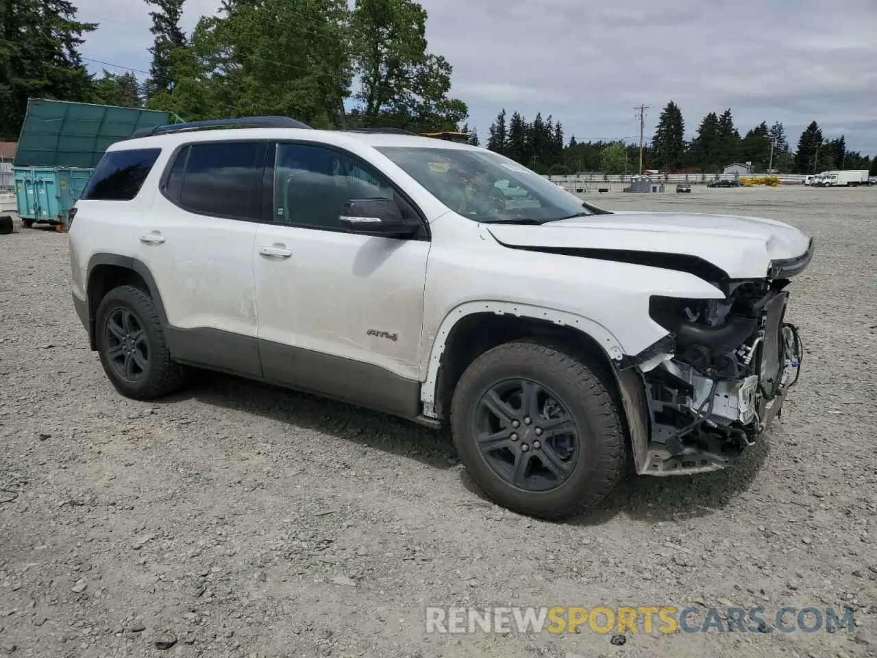 4 fotografías del automóvil dañado 1GKKNLLS0PZ205014 GMC ACADIA 2023
