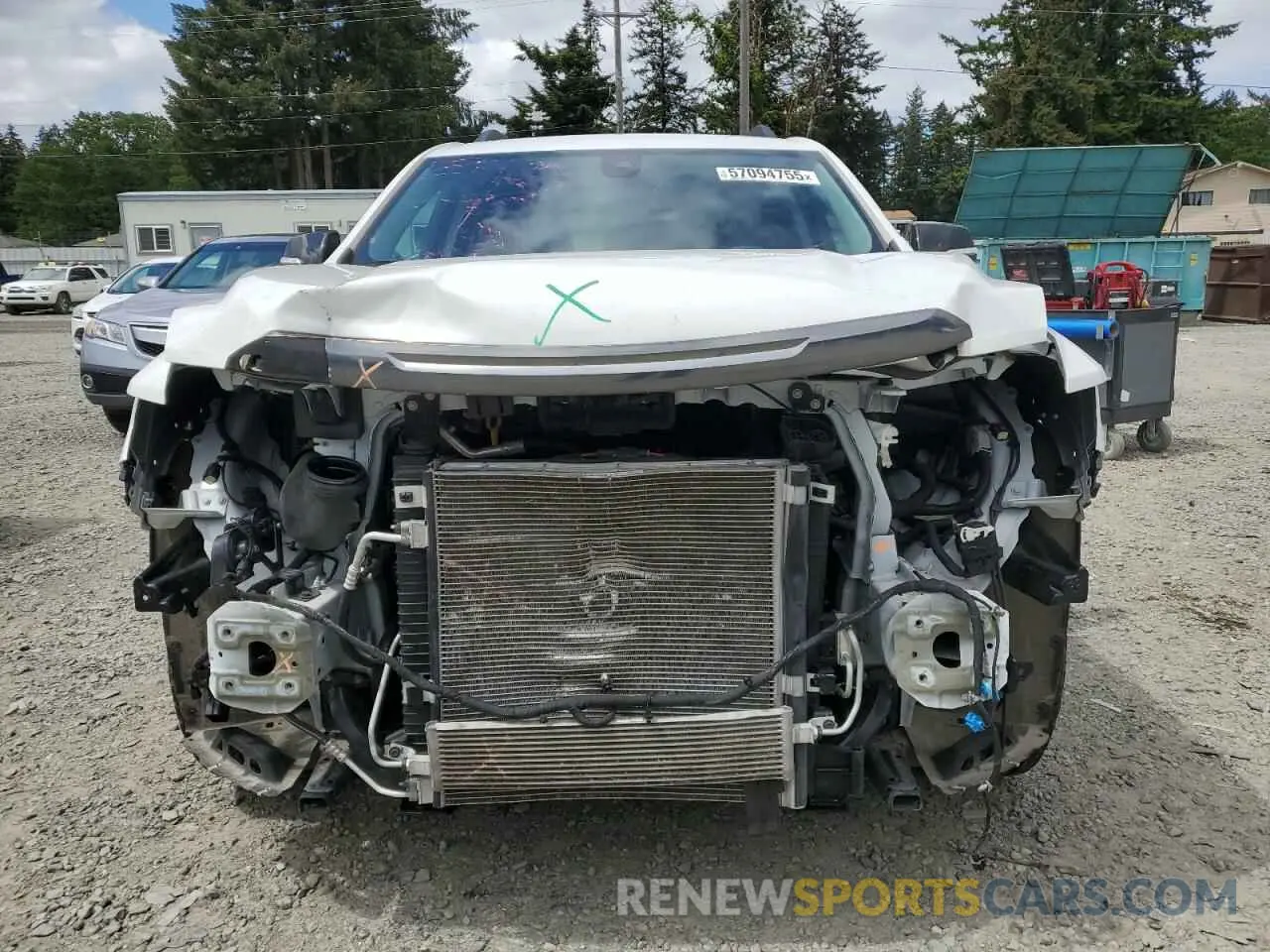 5 fotografías del automóvil dañado 1GKKNLLS0PZ205014 GMC ACADIA 2023