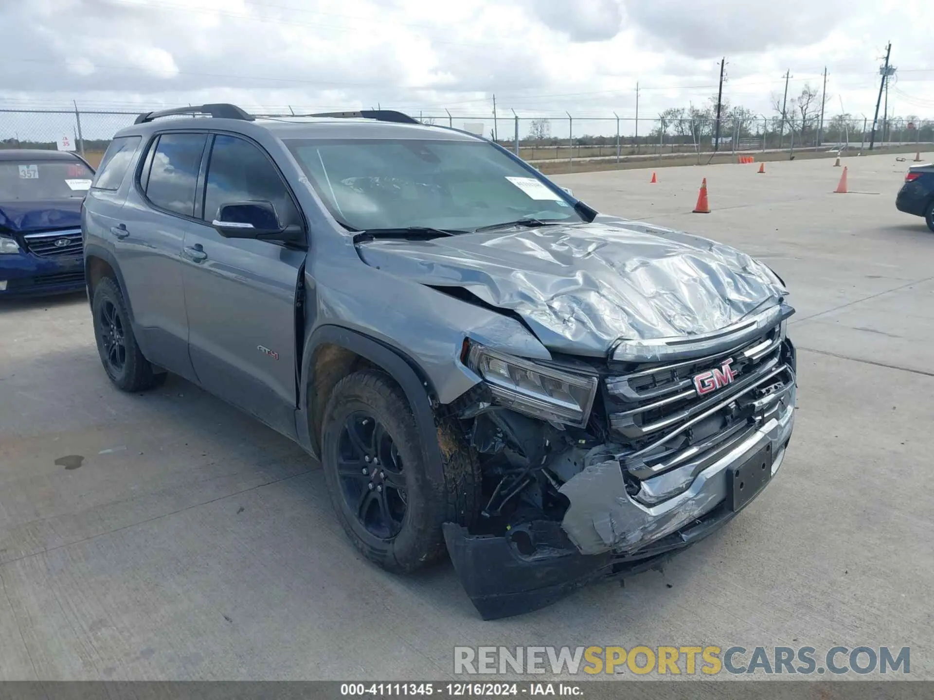 1 fotografías del automóvil dañado 1GKKNLLS0PZ241222 GMC ACADIA 2023