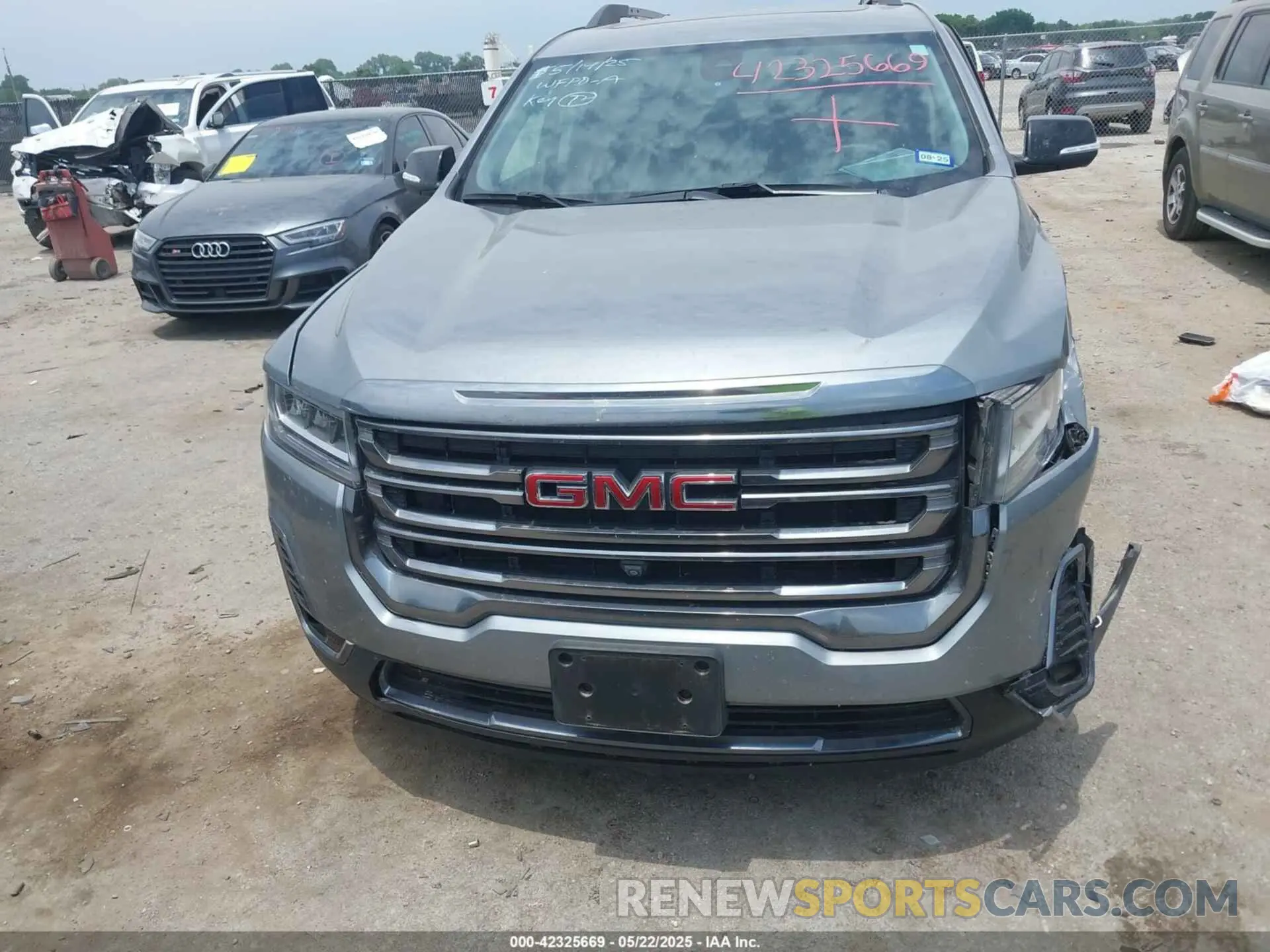 12 fotografías del automóvil dañado 1GKKNLLS0PZ244797 GMC ACADIA 2023