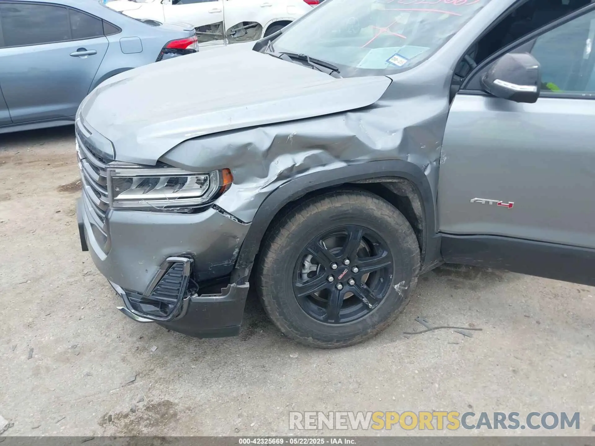 6 fotografías del automóvil dañado 1GKKNLLS0PZ244797 GMC ACADIA 2023