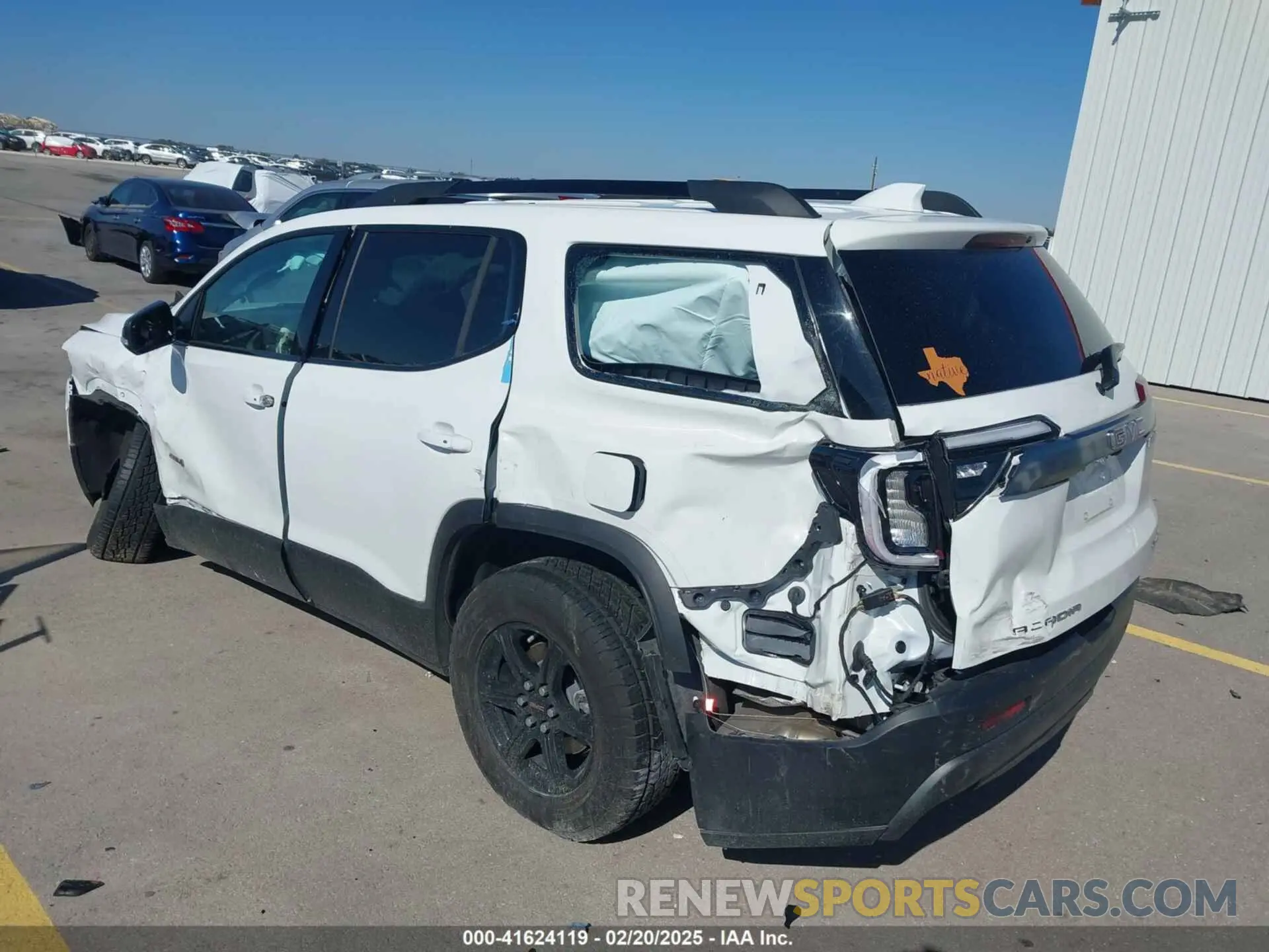6 fotografías del automóvil dañado 1GKKNLLS3PZ185891 GMC ACADIA 2023