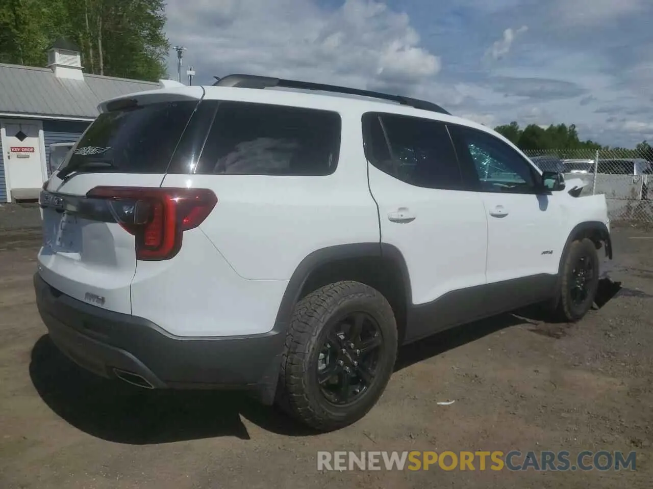 3 fotografías del automóvil dañado 1GKKNLLS4PZ165679 GMC ACADIA 2023