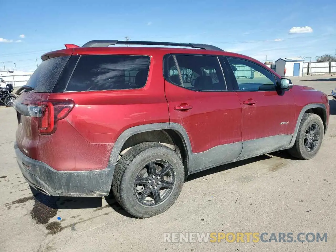 3 fotografías del automóvil dañado 1GKKNLLS5PZ190705 GMC ACADIA 2023