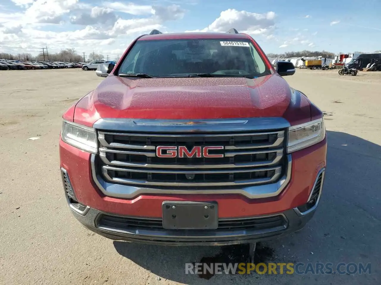 5 fotografías del automóvil dañado 1GKKNLLS5PZ190705 GMC ACADIA 2023