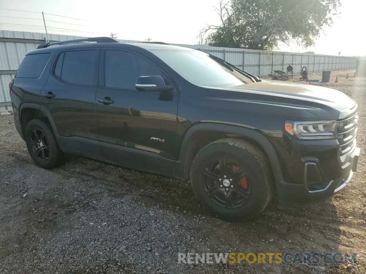 4 fotografías del automóvil dañado 1GKKNLLS8PZ250198 GMC ACADIA 2023