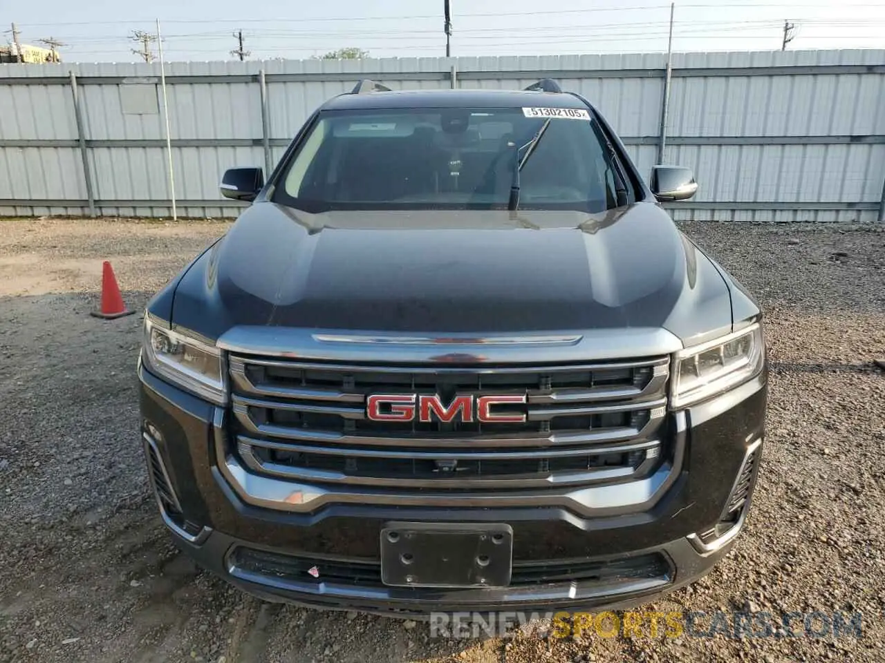 5 fotografías del automóvil dañado 1GKKNLLS8PZ250198 GMC ACADIA 2023