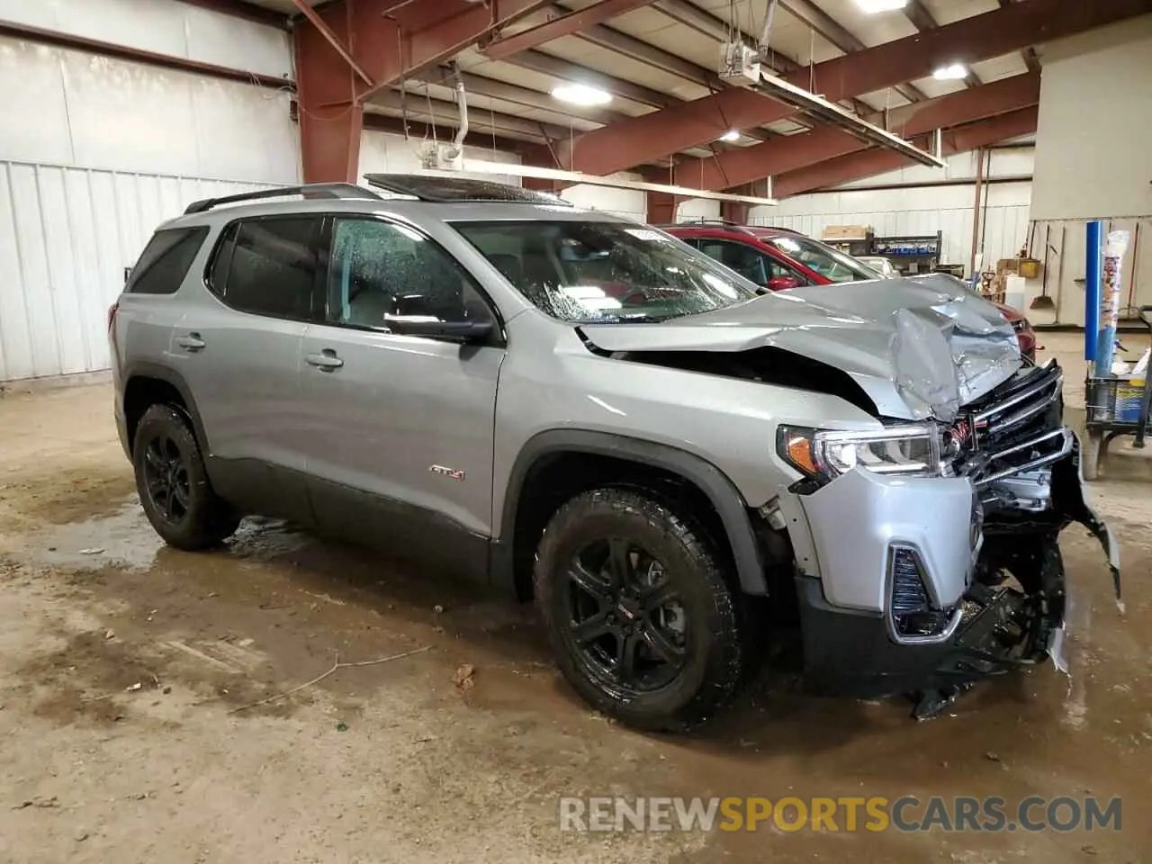 4 fotografías del automóvil dañado 1GKKNLLS9PZ226847 GMC ACADIA 2023