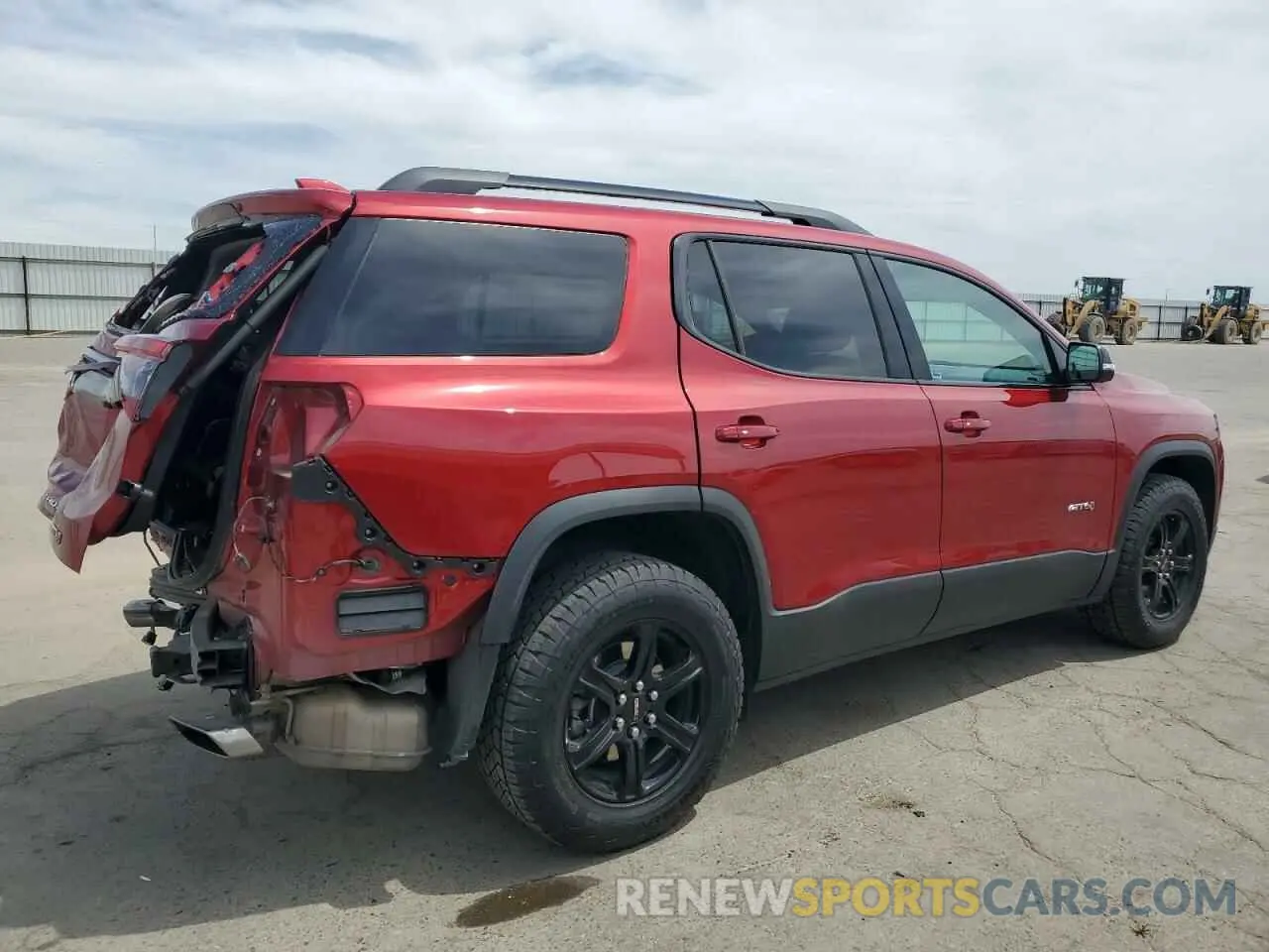 3 fotografías del automóvil dañado 1GKKNLLS9PZ254387 GMC ACADIA 2023