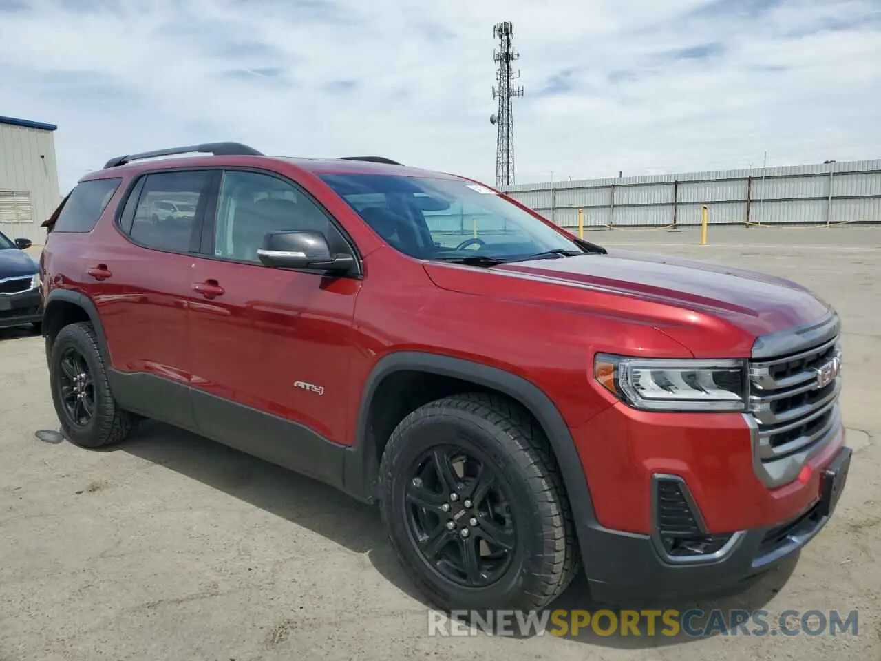 4 fotografías del automóvil dañado 1GKKNLLS9PZ254387 GMC ACADIA 2023