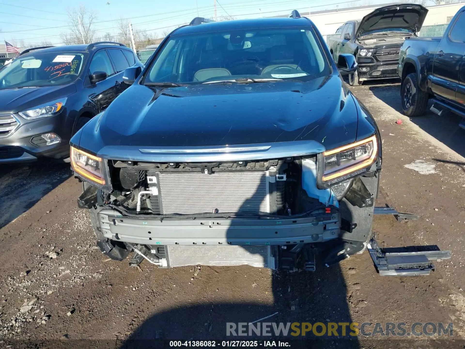 13 fotografías del automóvil dañado 1GKKNLLS9PZ262635 GMC ACADIA 2023