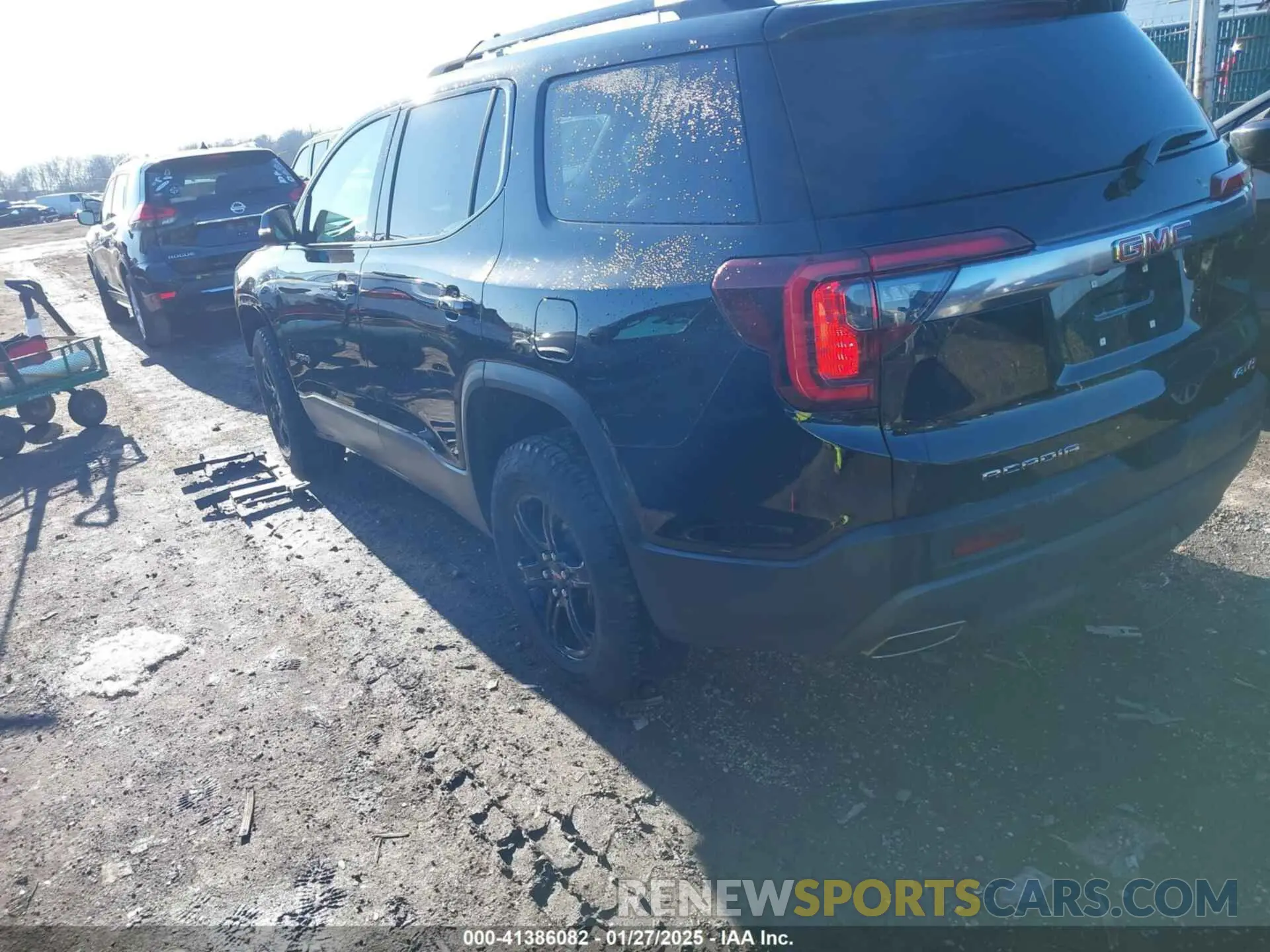 3 fotografías del automóvil dañado 1GKKNLLS9PZ262635 GMC ACADIA 2023