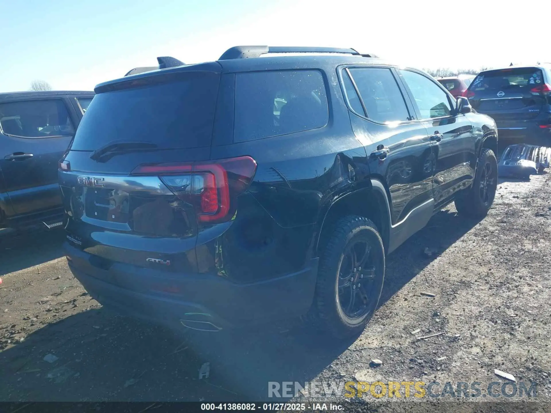 4 fotografías del automóvil dañado 1GKKNLLS9PZ262635 GMC ACADIA 2023