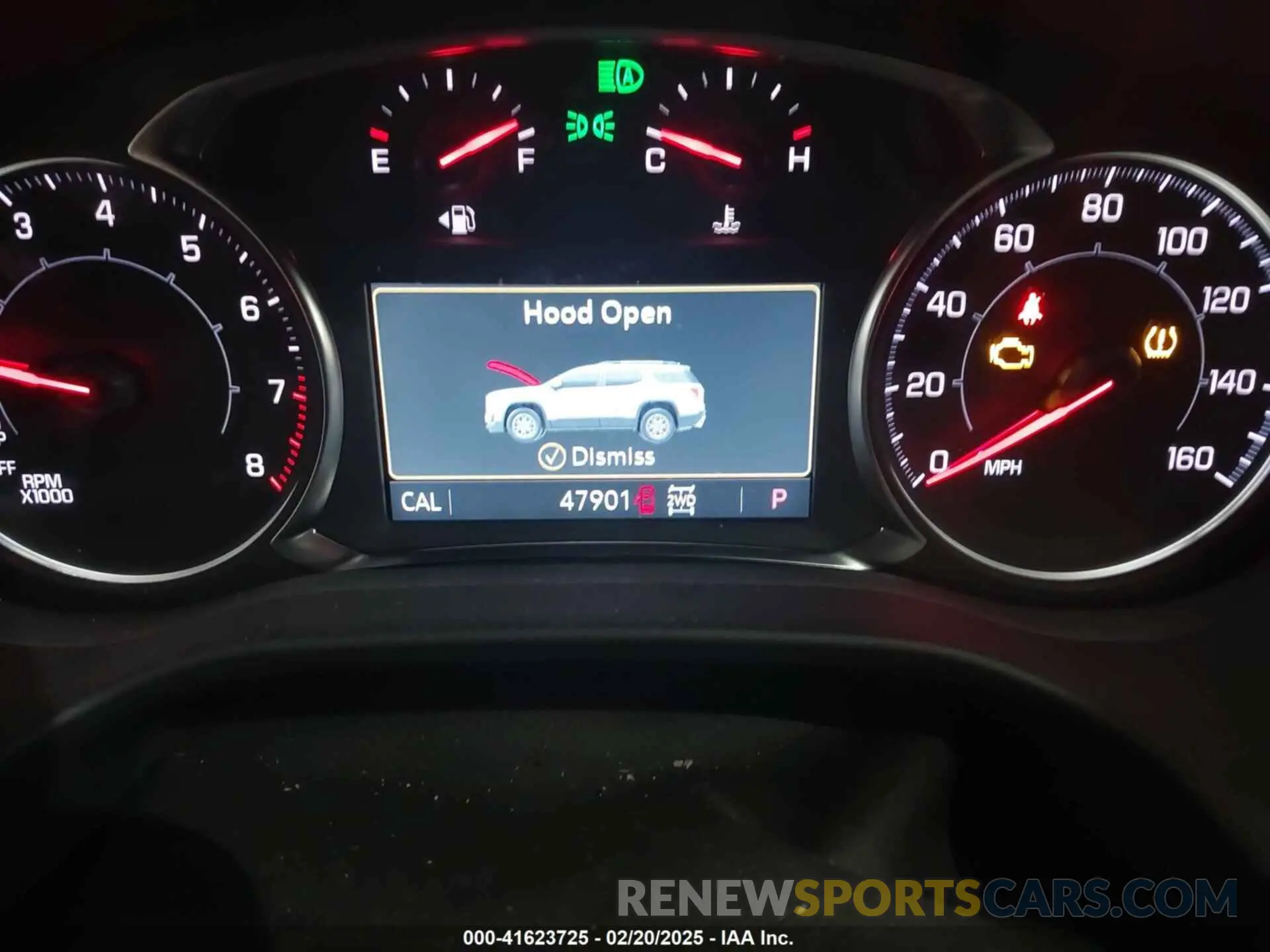 7 fotografías del automóvil dañado 1GKKNLLSXPZ256696 GMC ACADIA 2023