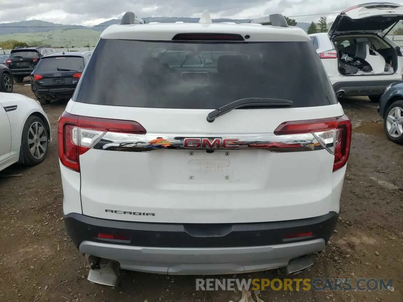 6 fotografías del automóvil dañado 1GKKNML40PZ126966 GMC ACADIA 2023