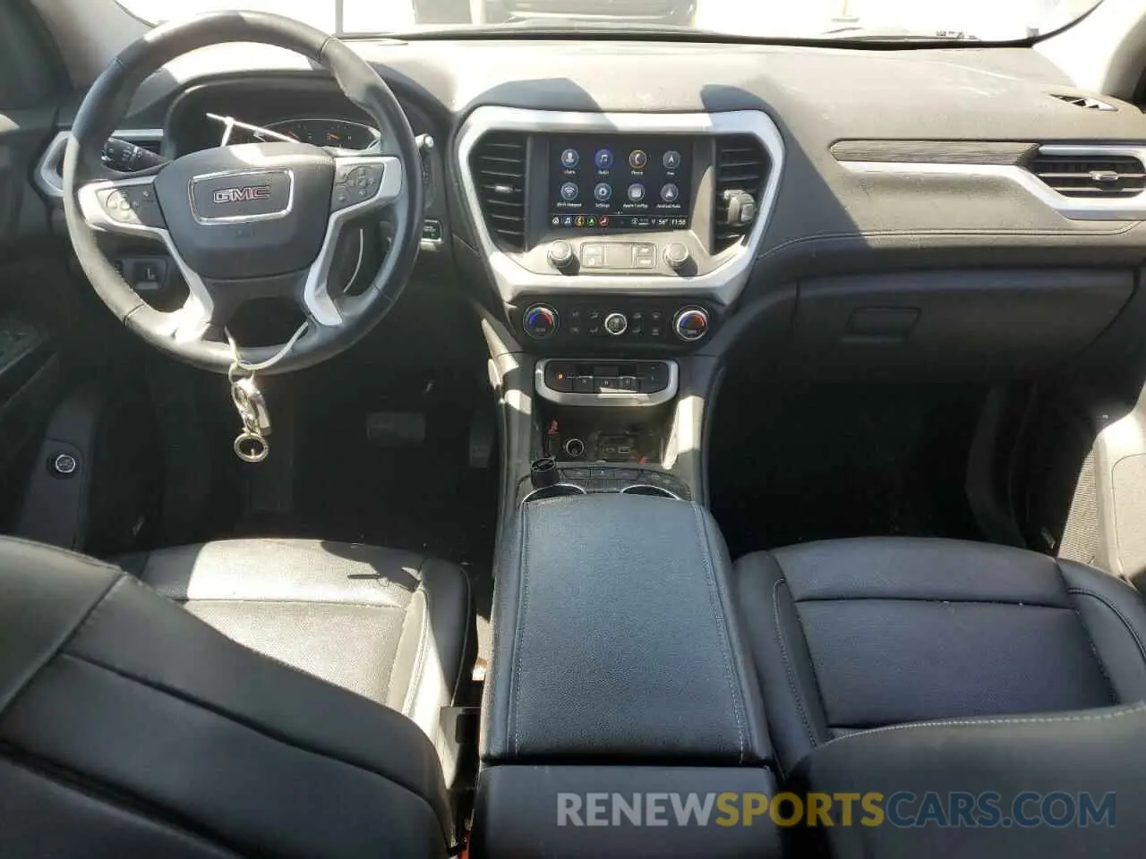 8 fotografías del automóvil dañado 1GKKNML40PZ231698 GMC ACADIA 2023